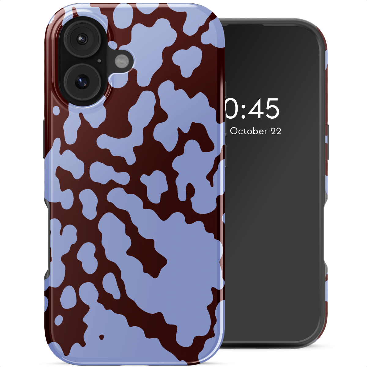 Selencia Coque arrière Vivid avec MagSafe Apple iPhone 17 - Moo'd Lavender Glow