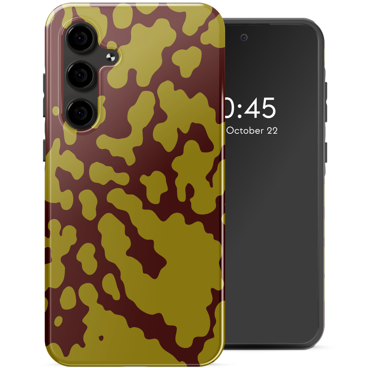 Selencia Coque arrière Vivid Samsung Galaxy S24 FE - Moo'd Olive Dust