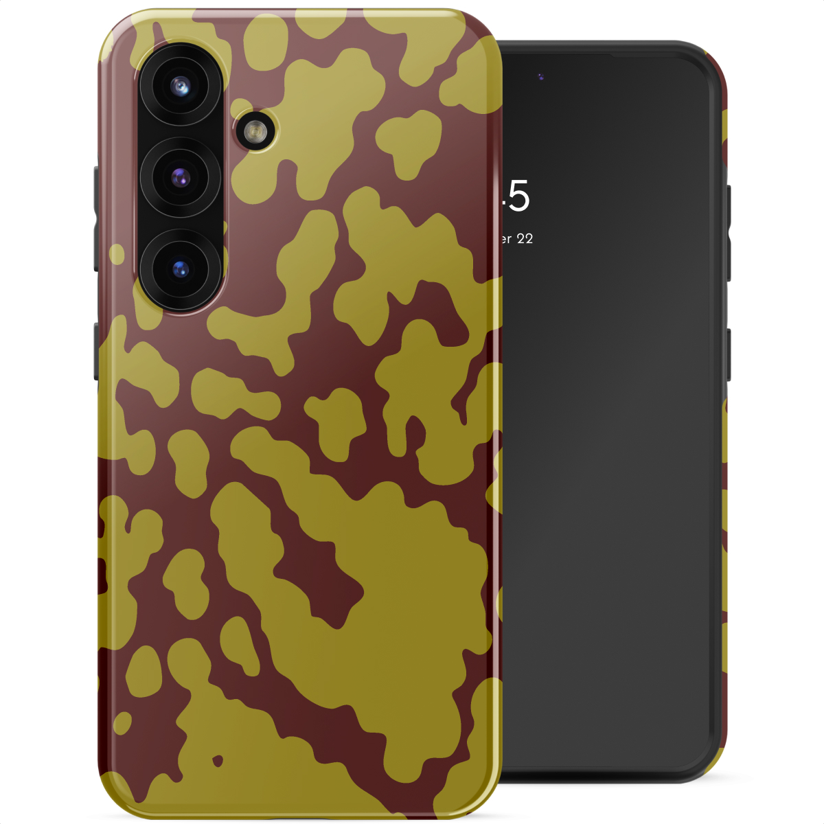 Selencia Coque arrière Vivid avec MagSafe Samsung Galaxy S25 - Moo'd Olive Dust