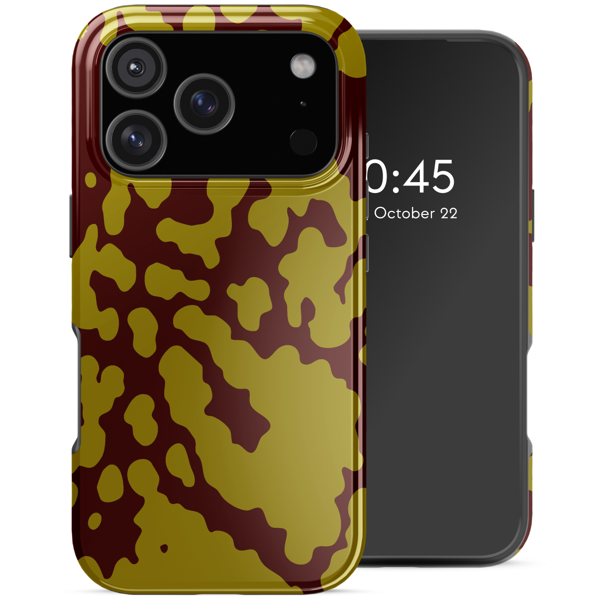 Selencia Coque arrière Vivid avec MagSafe Apple iPhone 17 Pro Max - Moo'd Olive Dust