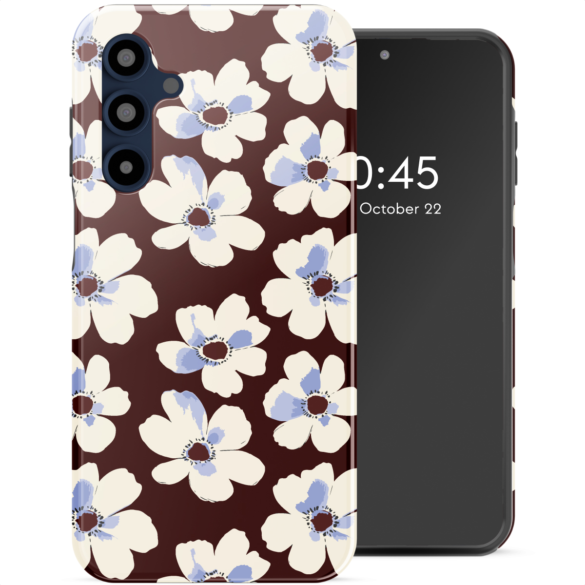 Selencia Coque arrière Vivid Samsung Galaxy A16 - Choco Flower Pop
