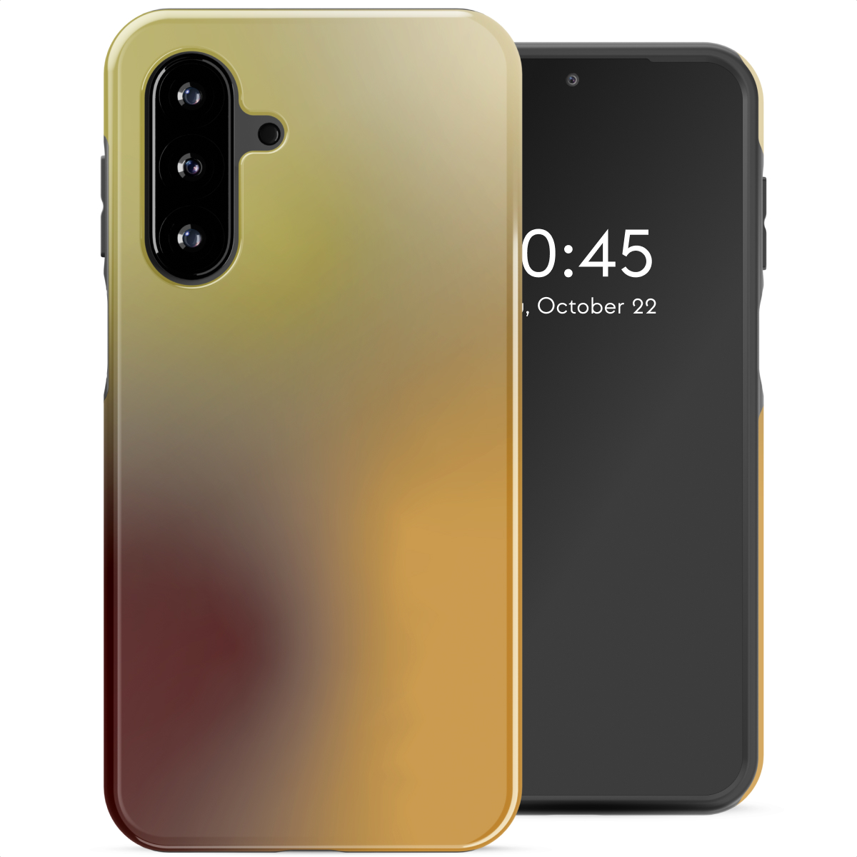 Selencia Coque arrière Vivid Samsung Galaxy A17 (5G) / (4G) - Gradient Olive Dust