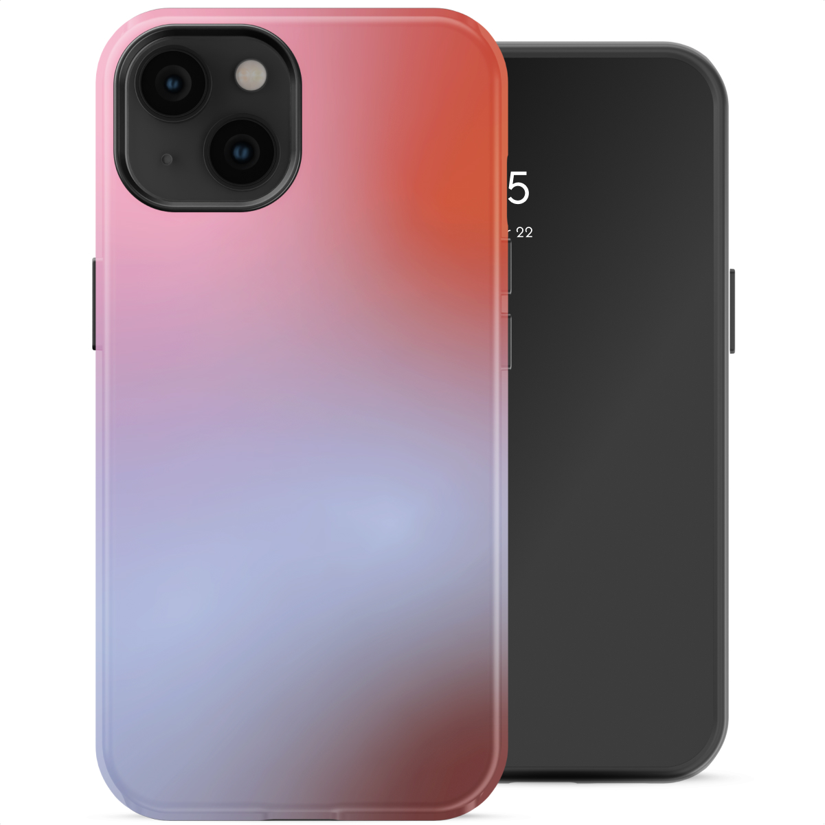 Selencia Coque arrière Vivid avec MagSafe Apple iPhone 14 - Gradient Soft Blush
