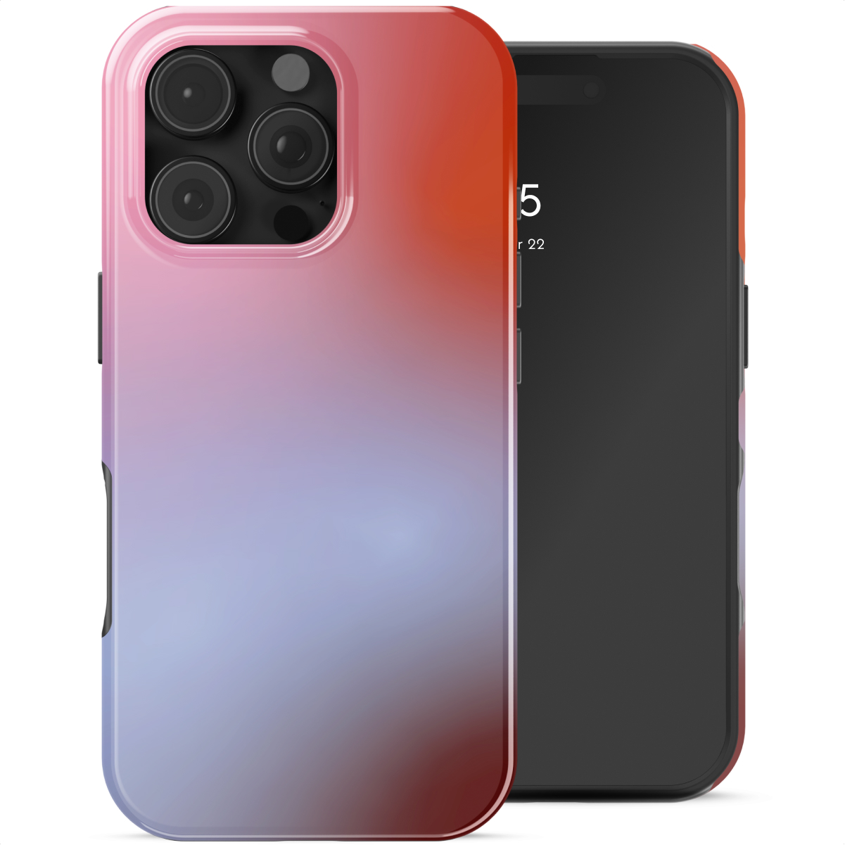 Selencia Coque arrière Vivid avec MagSafe Apple iPhone 16 Pro Max - Gradient Soft Blush