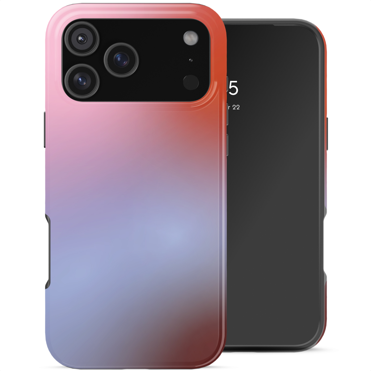 Selencia Coque arrière Vivid avec MagSafe Apple iPhone 17 Pro Max - Gradient Soft Blush