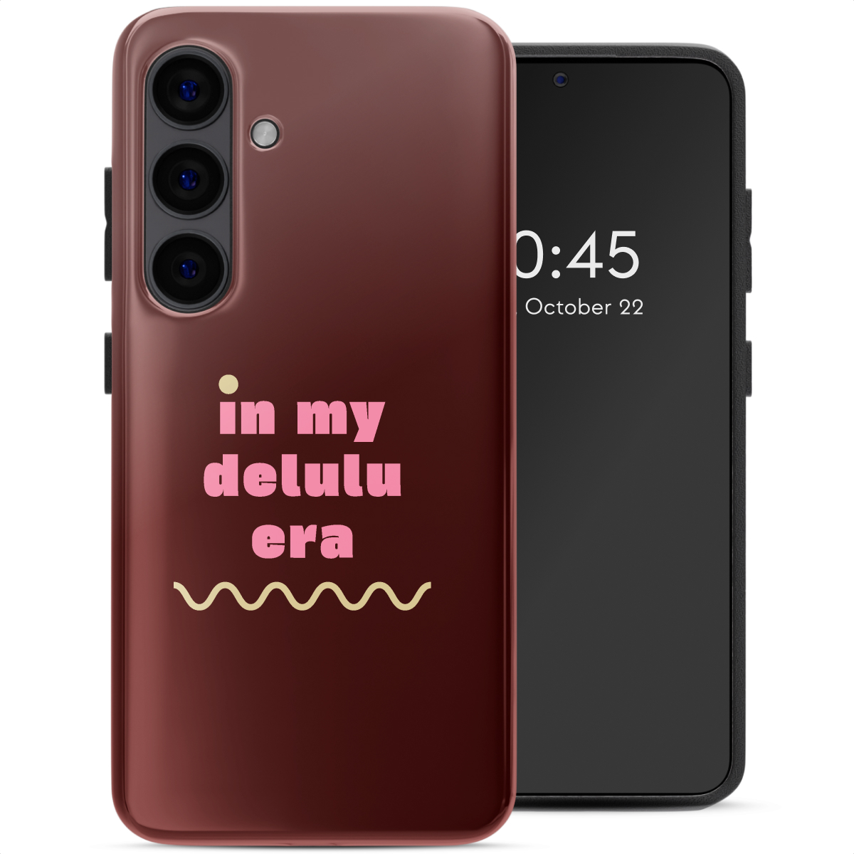 Selencia Coque arrière Vivid Samsung Galaxy S24 - Delulu