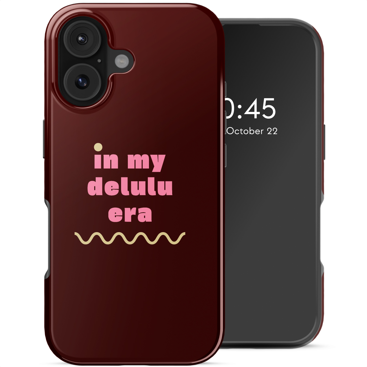 Selencia Coque arrière Vivid avec MagSafe Apple iPhone 17 - Delulu