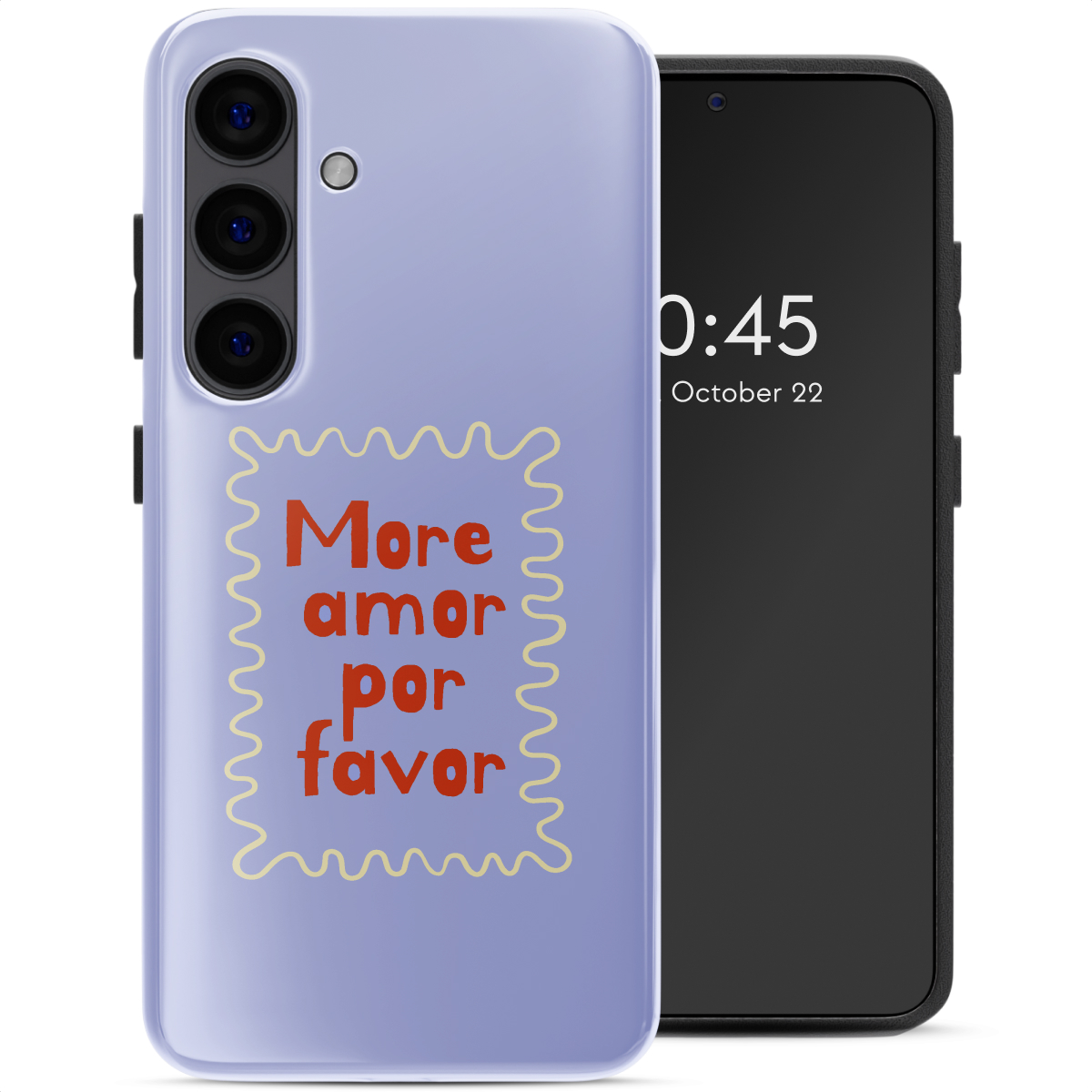 Selencia Coque arrière Vivid Samsung Galaxy S24 - More Amor