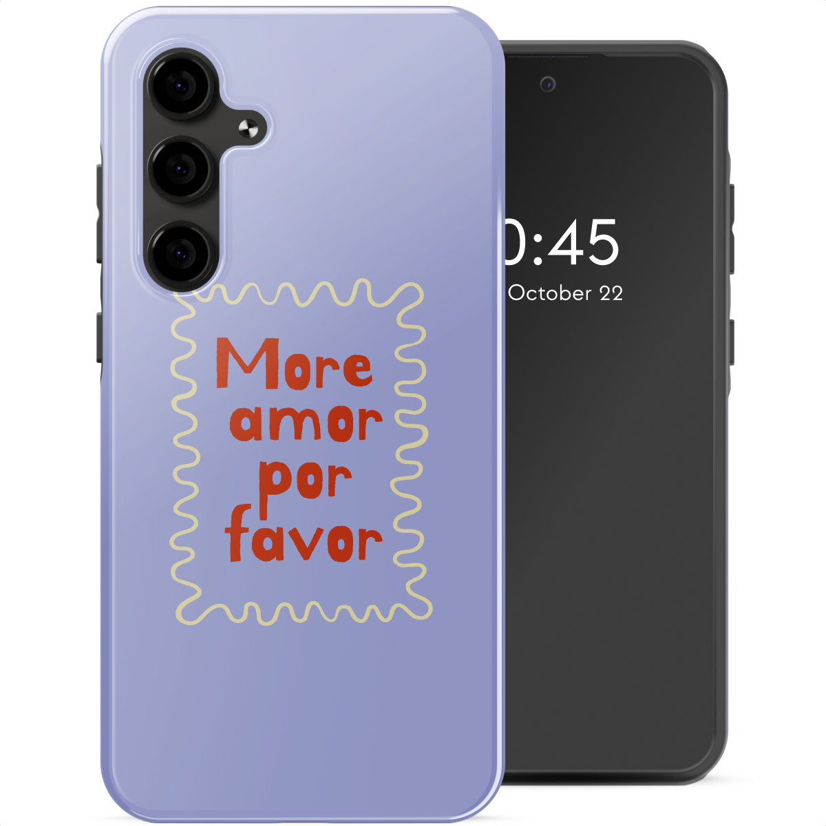 Selencia Coque arrière Vivid Samsung Galaxy S24 FE - More Amor