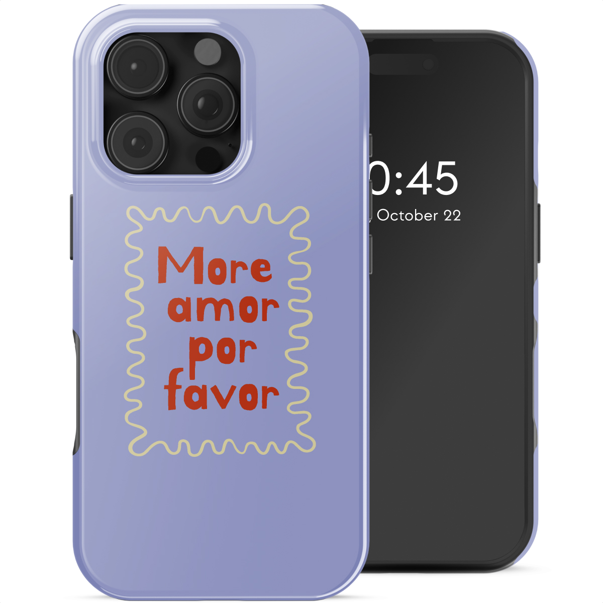 Selencia Coque arrière Vivid avec MagSafe Apple iPhone 16 Pro Max - More Amor