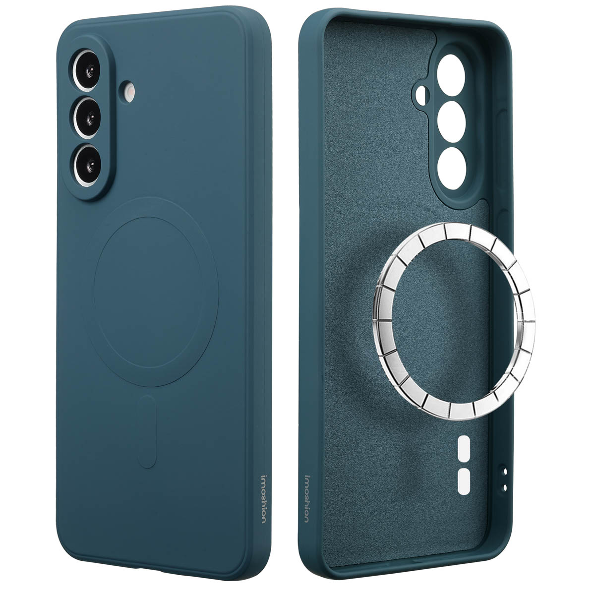 imoshion Coque Couleur avec MagSafe Samsung Galaxy A56 - Bleu foncé