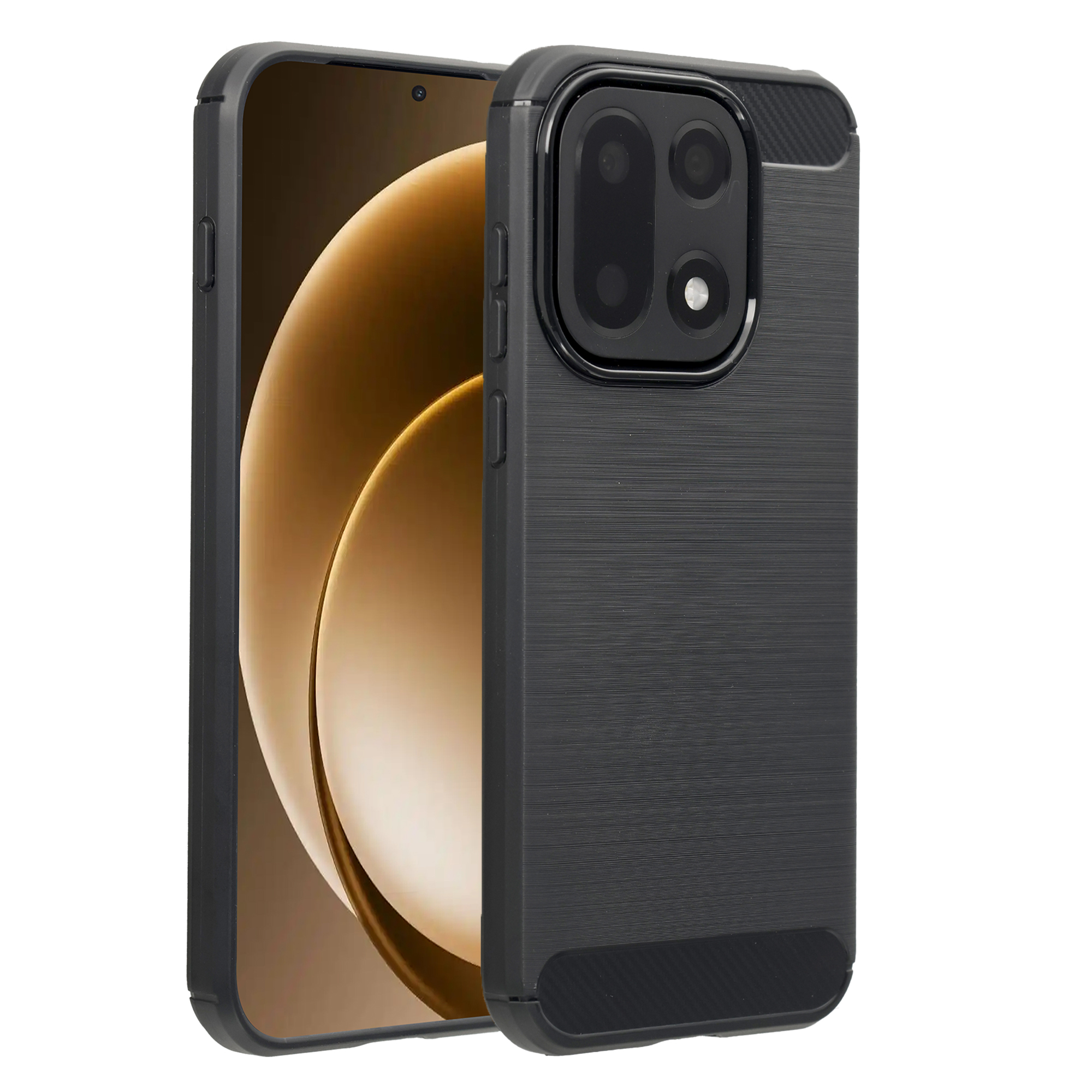 imoshion Brushed Backcover voor de OnePlus 15 - Zwart