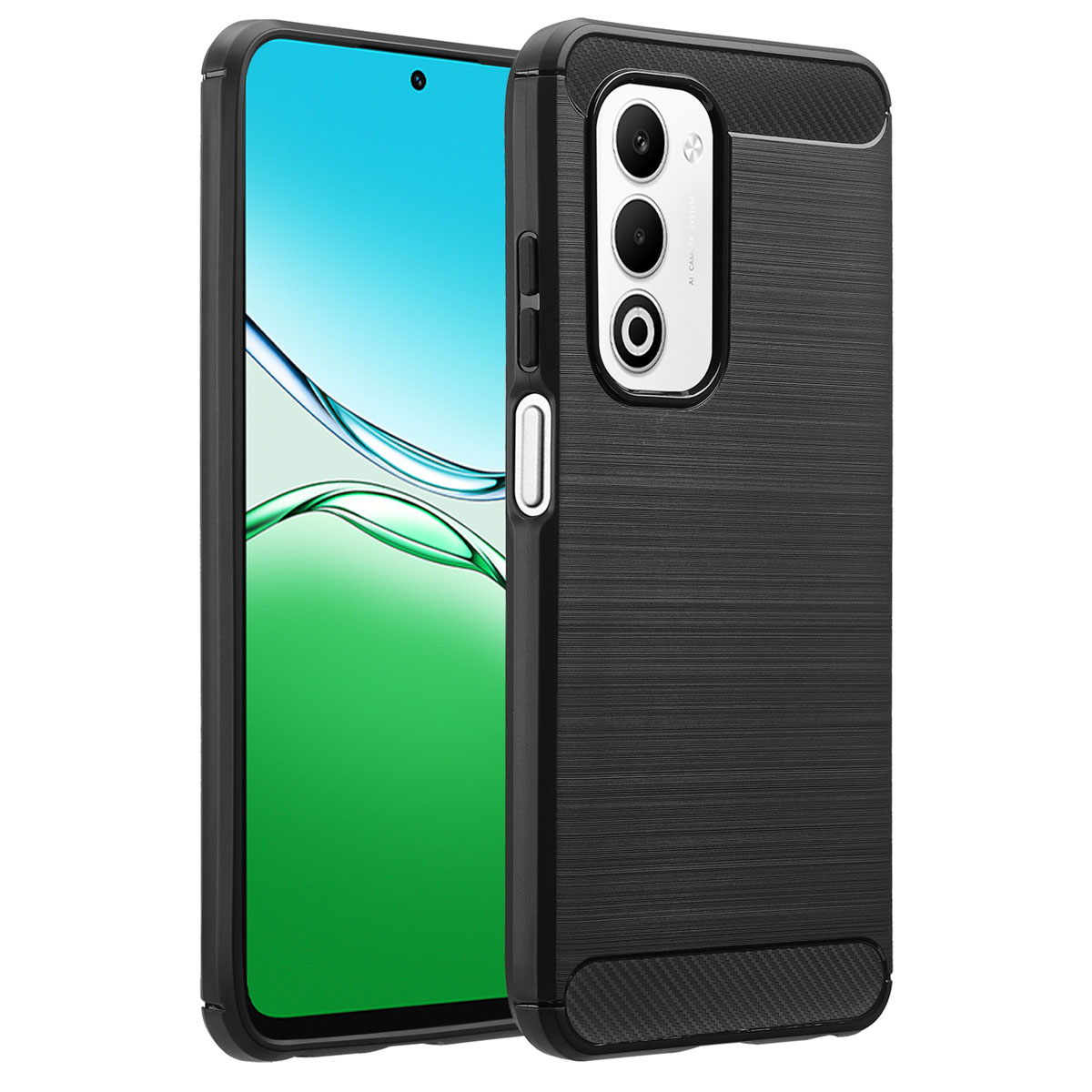 imoshion Coque Brushed Oppo A5 5G (2025) - Noir