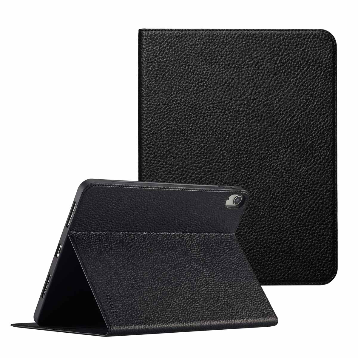 Selencia Riva Bookcase voor de Apple iPad Air 11 inch (2026) M4 / (2025) M3 / (2024) M2 / Air 5 (2022) / Air 4 (2020) - Zwart