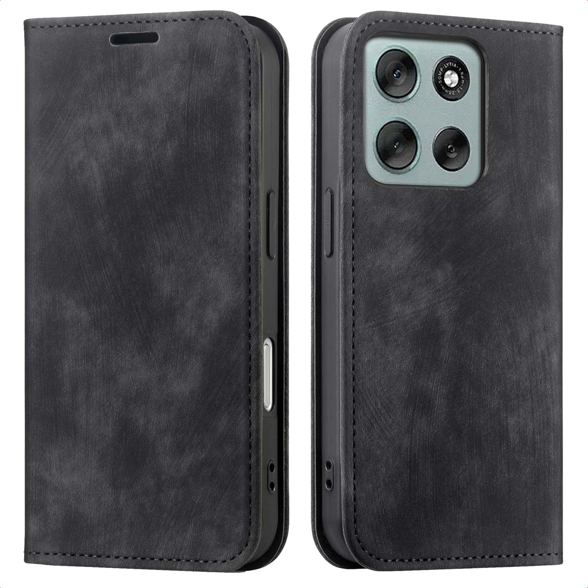 imoshion Slim Bookcase voor de Motorola Moto G56 - Zwart