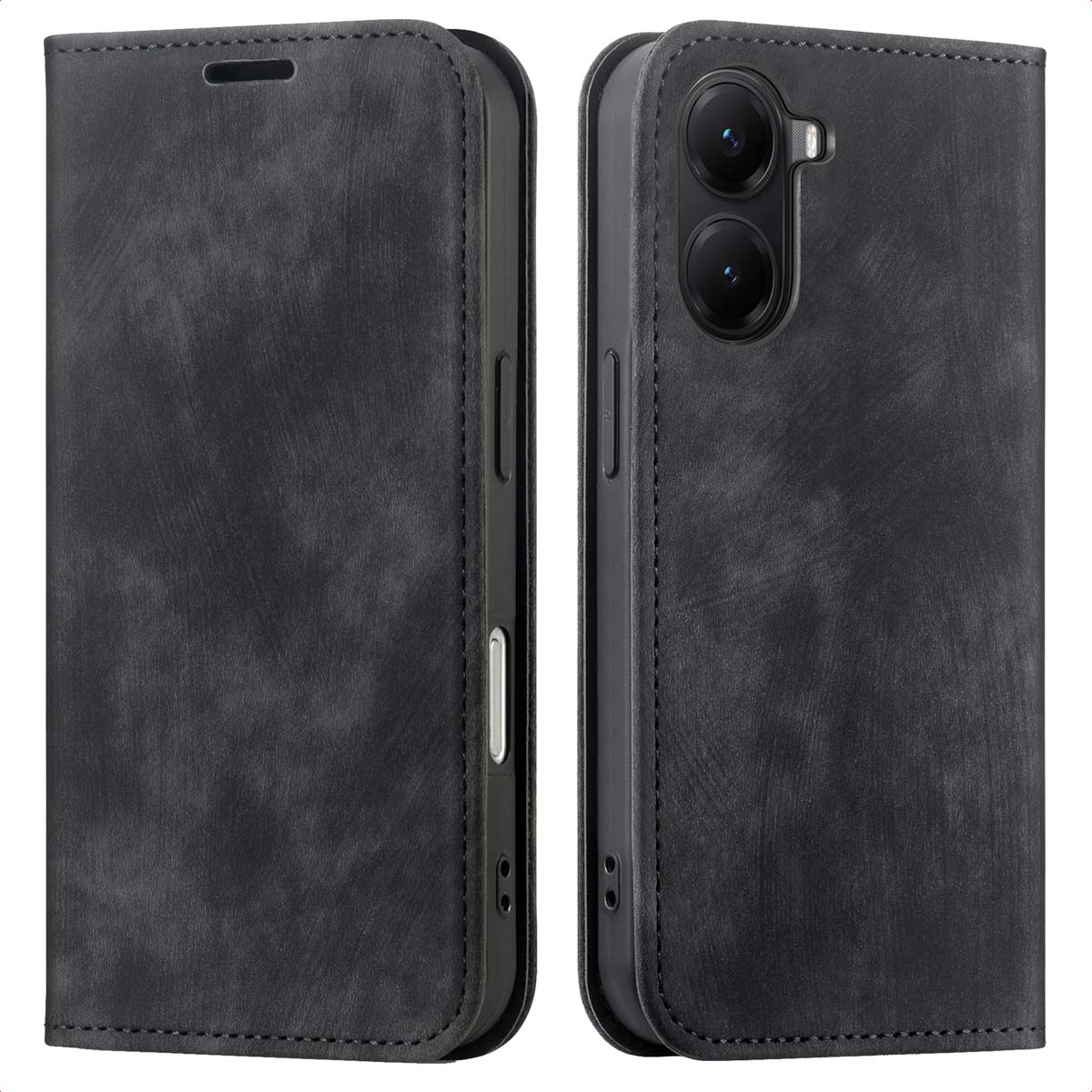 imoshion Slim Bookcase voor de Xiaomi Poco X7 Pro - Zwart