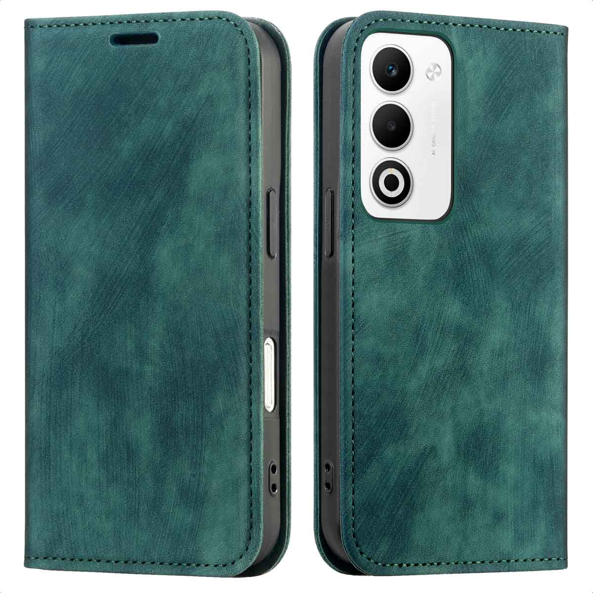imoshion Slim Bookcase voor de Oppo A5 5G (2025) - Groen