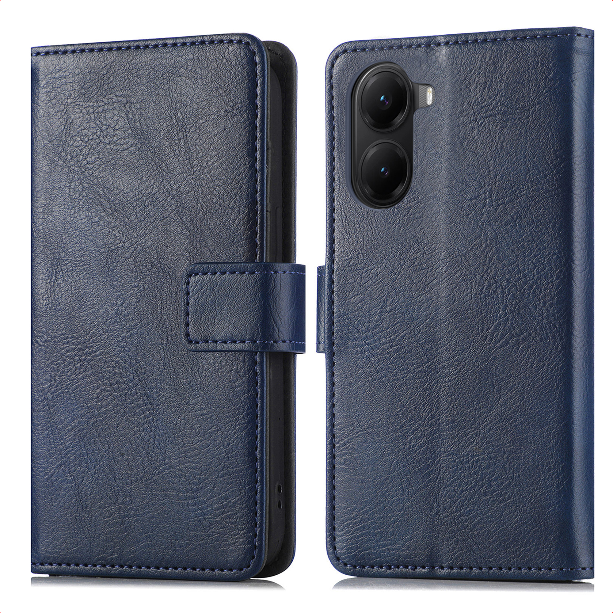 imoshion Luxe Bookcase voor de Xiaomi Poco X7 Pro - Donkerblauw
