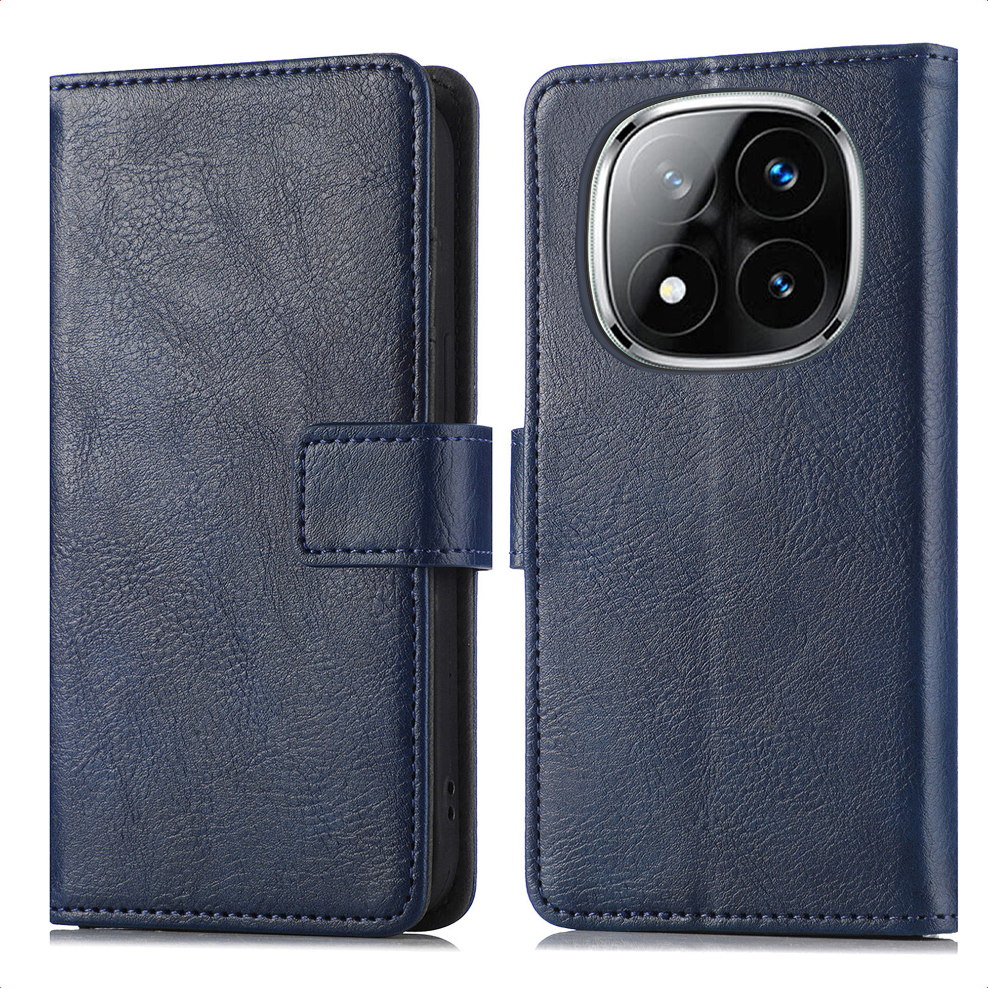 imoshion Luxe Bookcase voor de Xiaomi Poco X7 - Donkerblauw