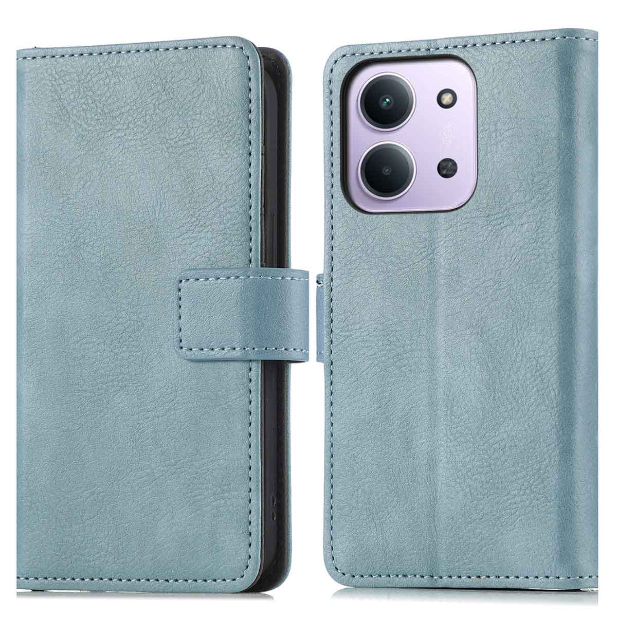 imoshion Luxe Bookcase voor de Xiaomi Redmi 15C (5G) - Lichtblauw