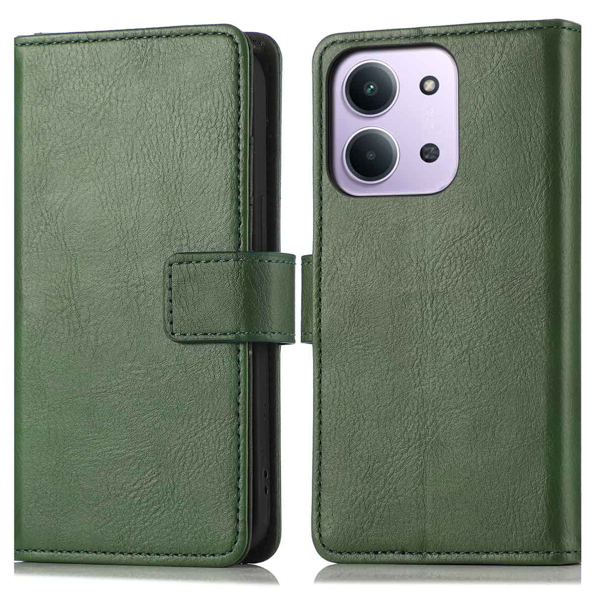 imoshion Luxe Bookcase voor de Xiaomi Redmi 15C (5G) - Groen
