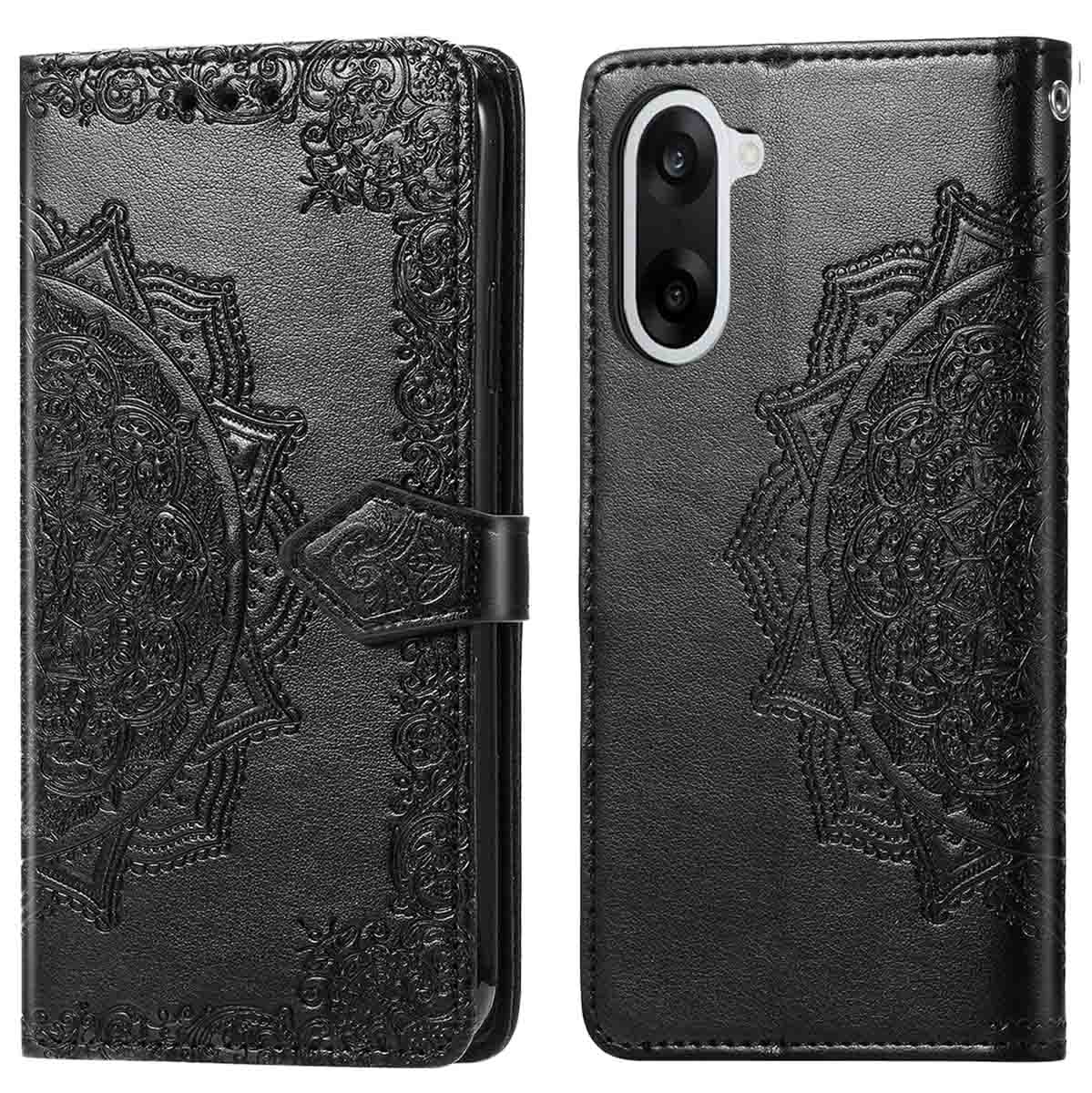 imoshion Mandala Bookcase voor de OnePlus Nord CE5 - Zwart