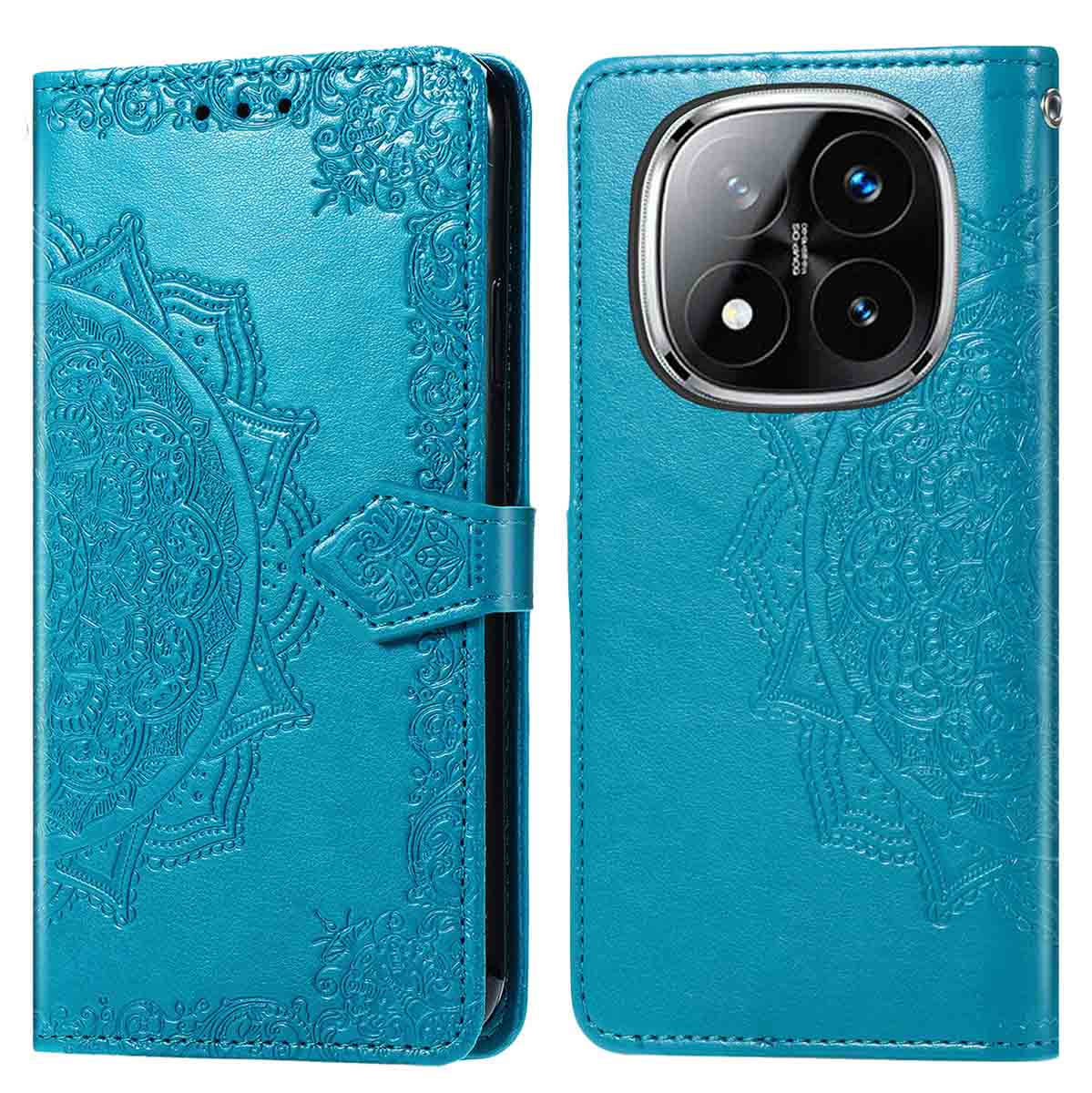 imoshion Mandala Bookcase voor de Xiaomi Poco X7 - Turquoise