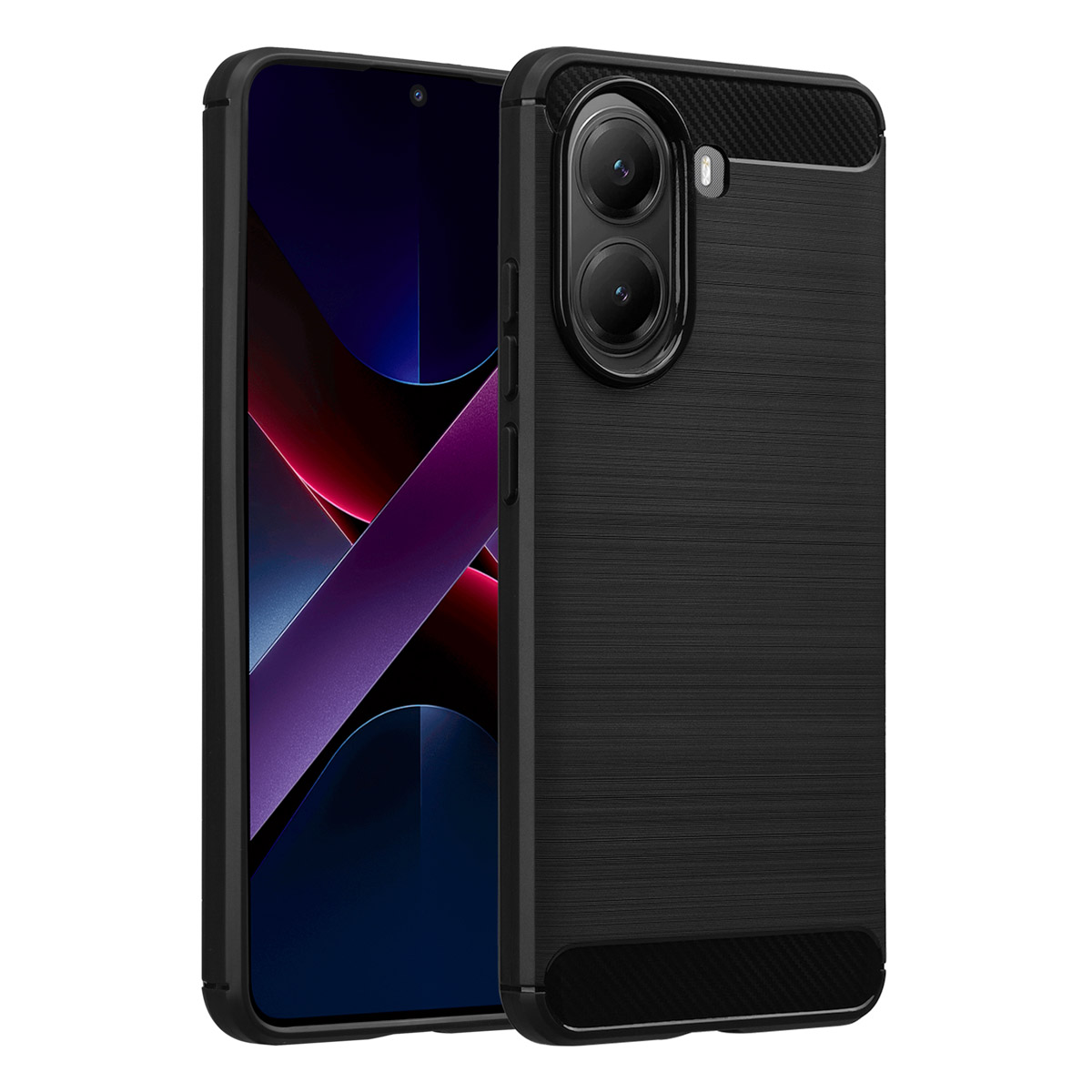 imoshion Coque Brushed Xiaomi Poco X7 Pro - Noir