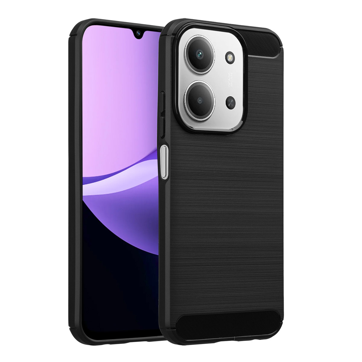 imoshion Coque Brushed Xiaomi Redmi 15C (5G) - Noir