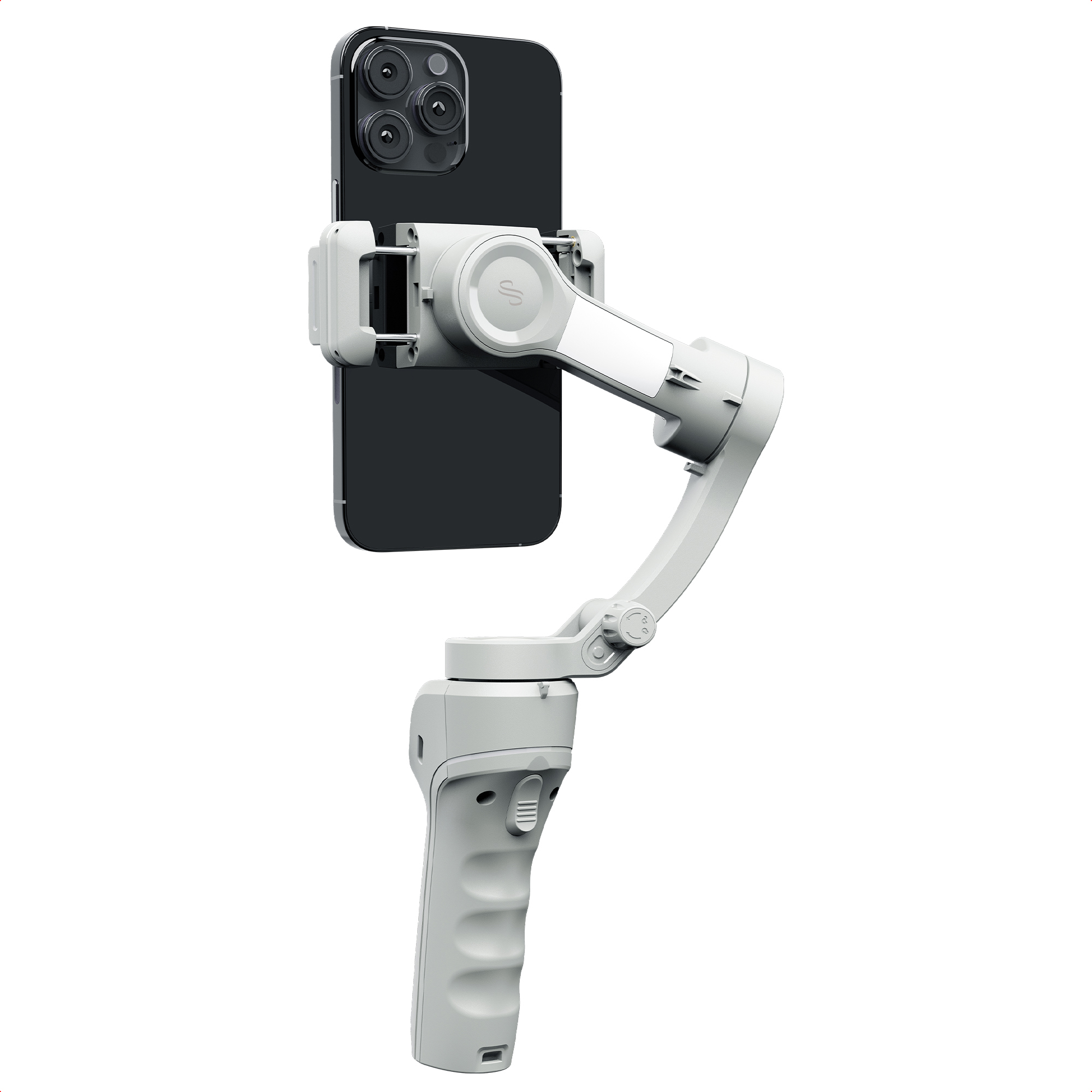 Selencia Gimbal Stabilizer met LED-lamp
