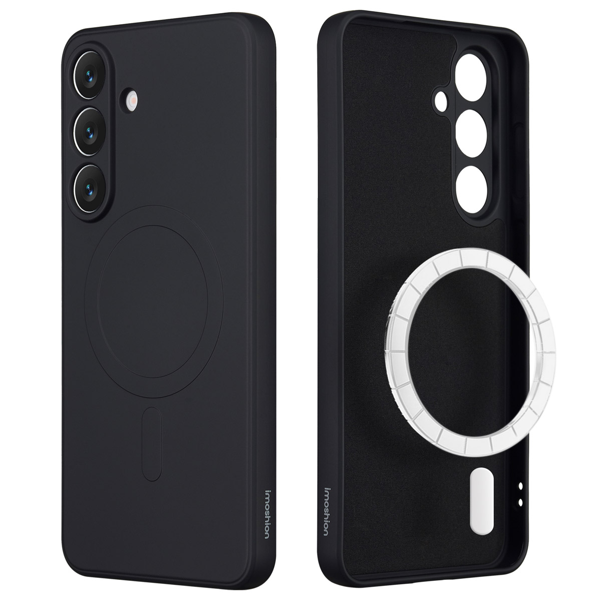 imoshion Coque Couleur avec MagSafe Samsung Galaxy S25 FE - Noir