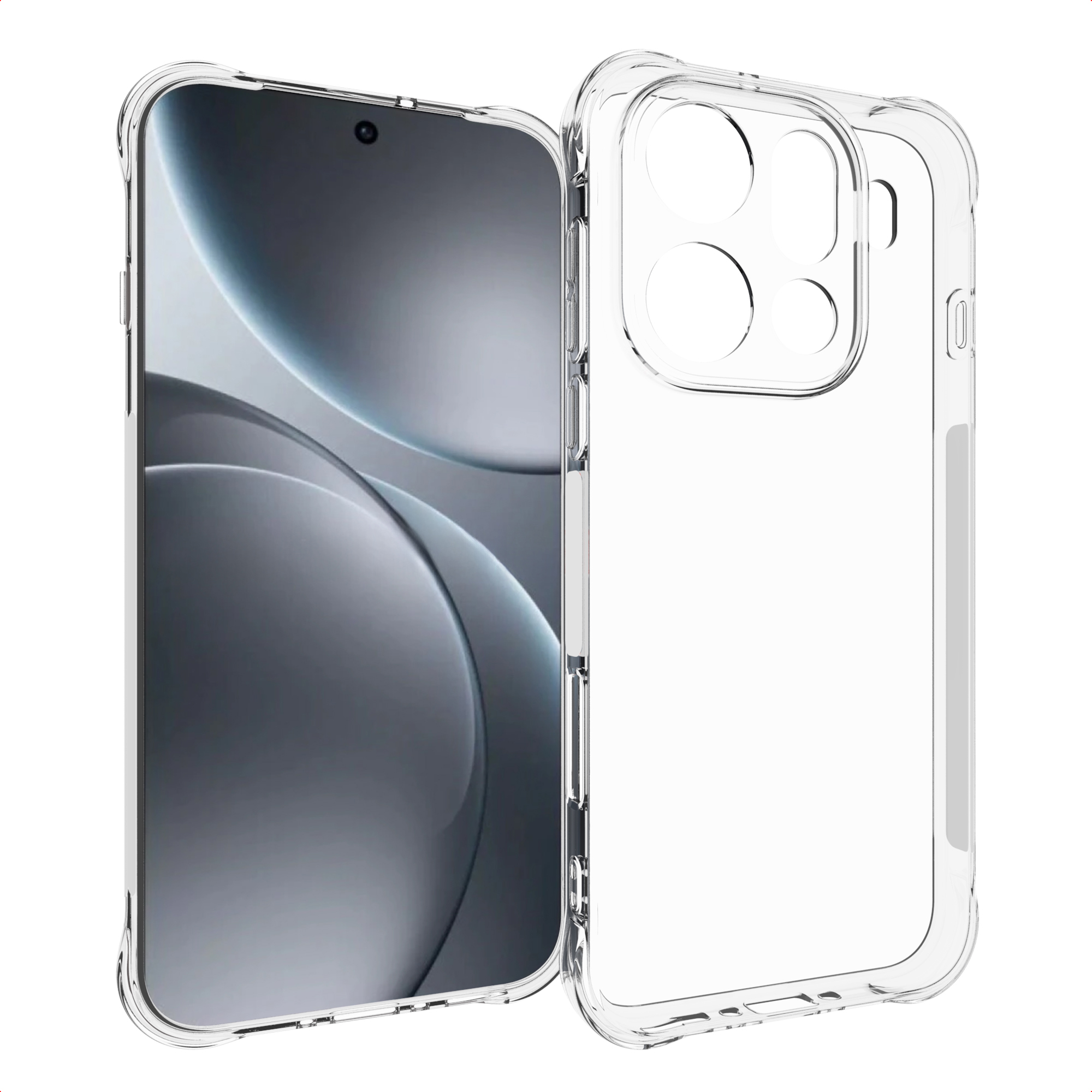 imoshion Shockproof Case voor de Oppo Find X9 Pro - Transparant