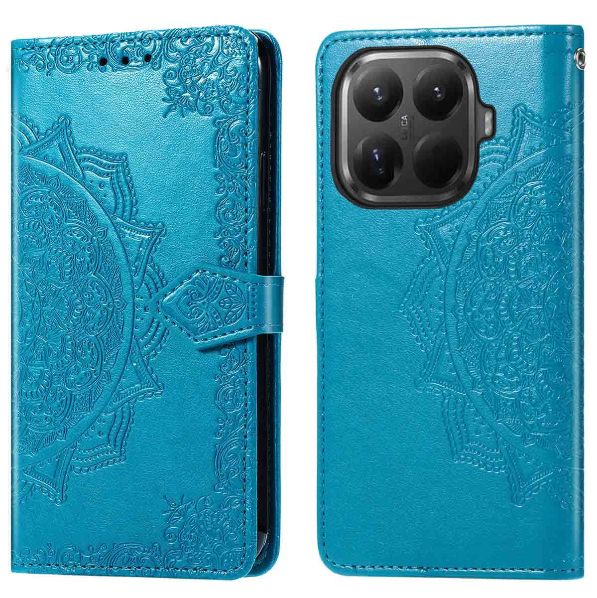 imoshion Mandala Bookcase voor de Xiaomi 15T Pro - Turquoise