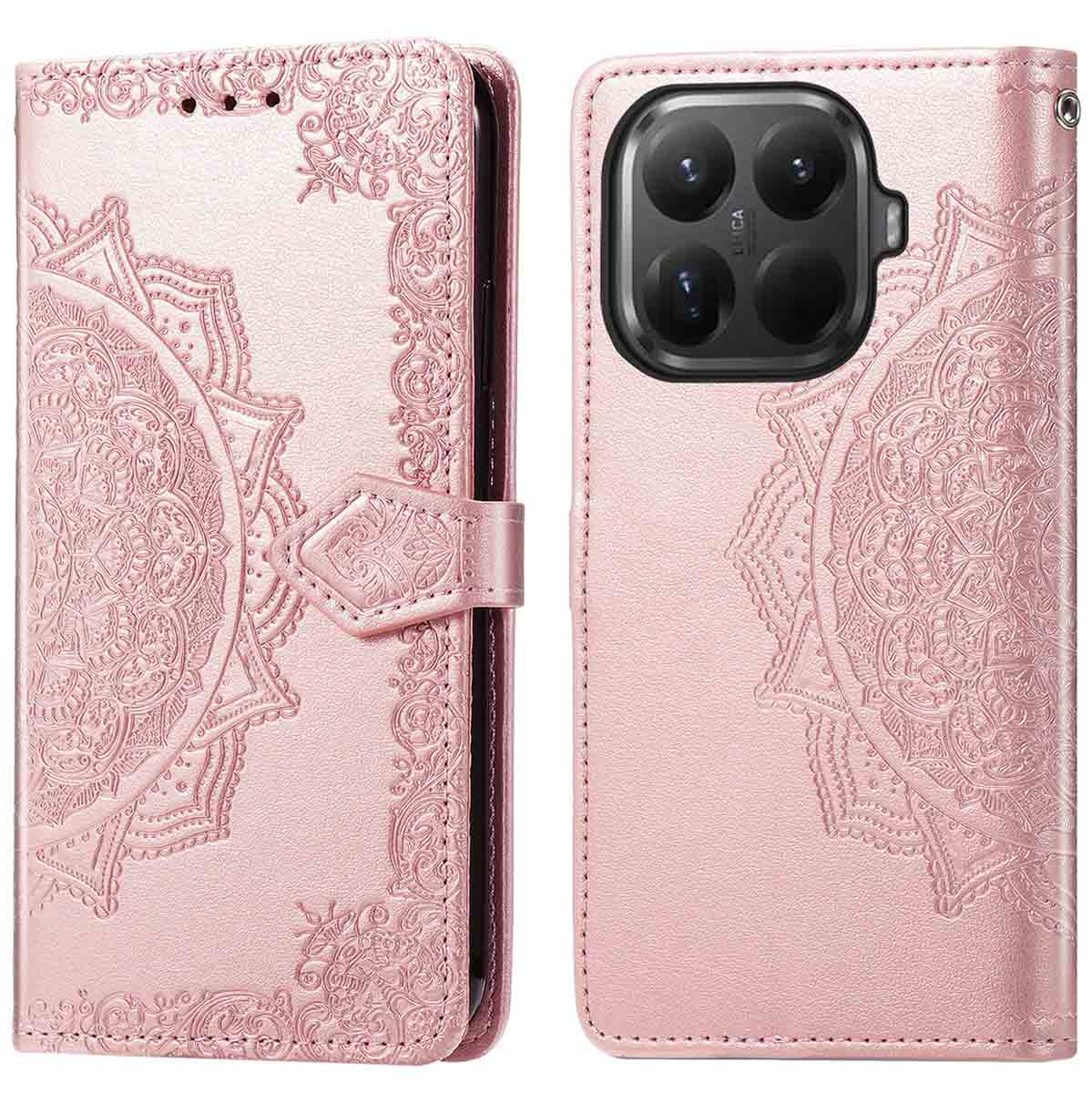 imoshion Mandala Bookcase voor de Xiaomi 15T Pro - Rosé Goud