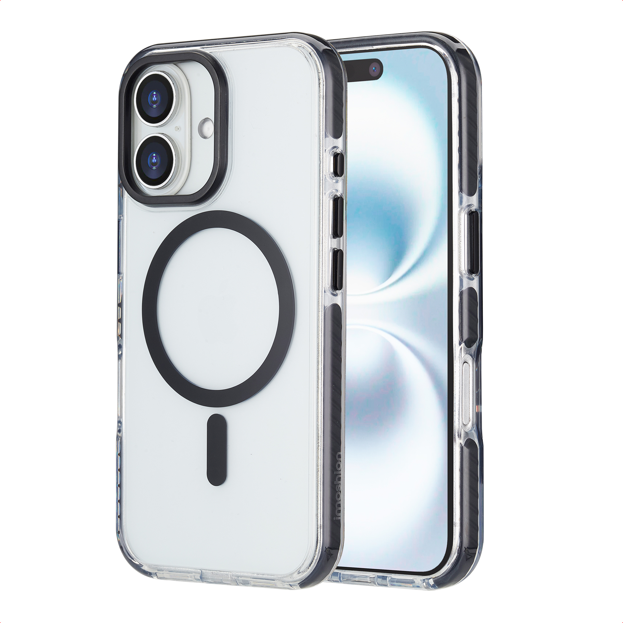 imoshion Combat MagSafe Backcover voor de Apple iPhone 16 - Zwart
