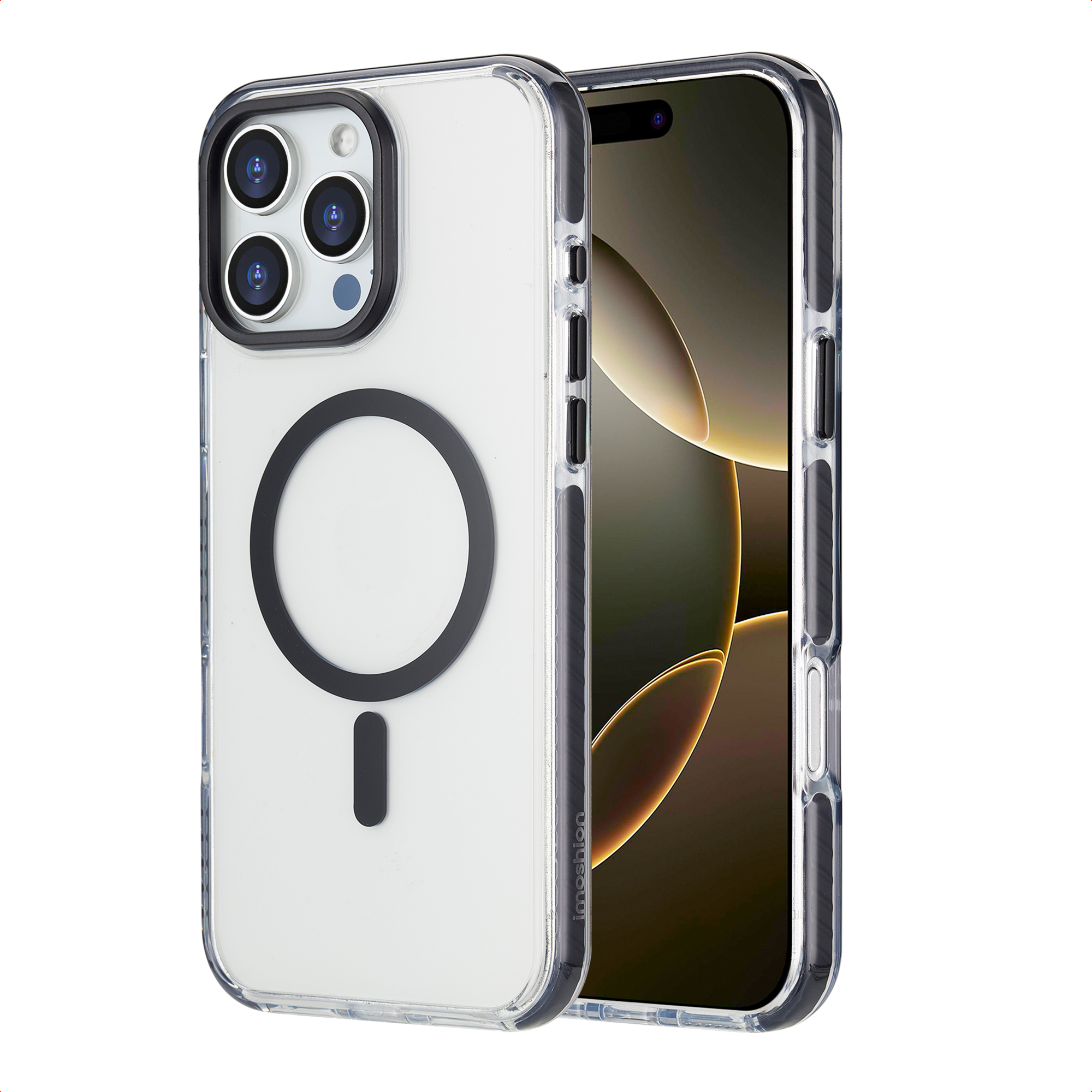 imoshion Combat MagSafe Backcover voor de Apple iPhone 16 Pro Max - Zwart