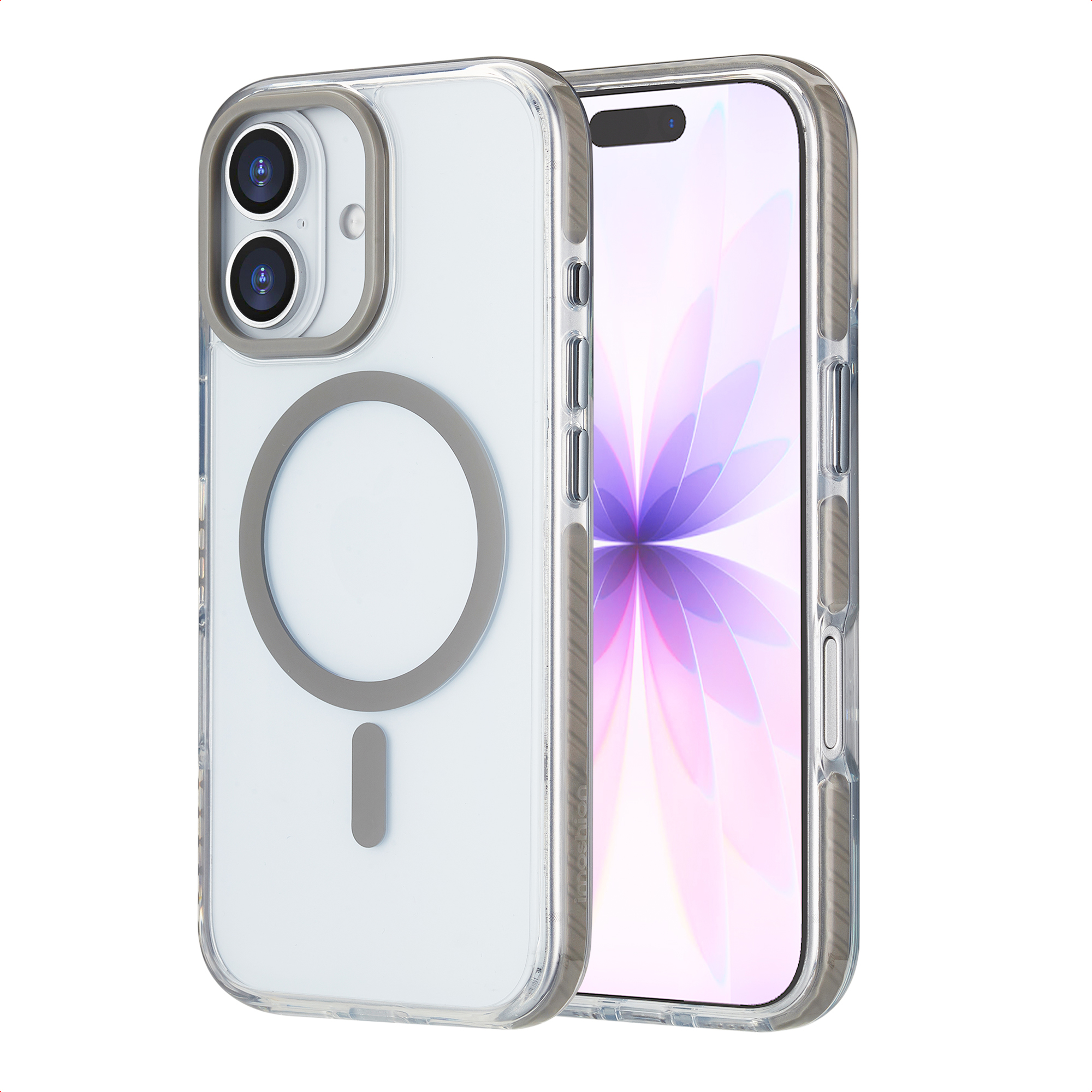 imoshion Coque Combat MagSafe Apple iPhone 17 - Gris