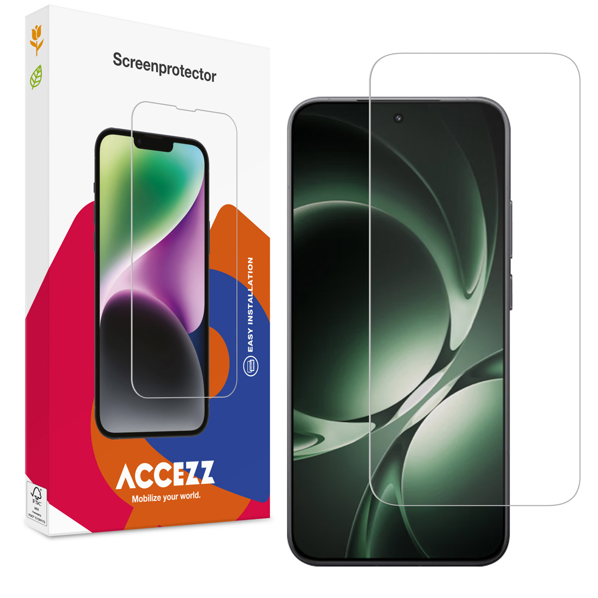 Accezz Protection d'écran en verre trempé Xiaomi 15T / 15T Pro