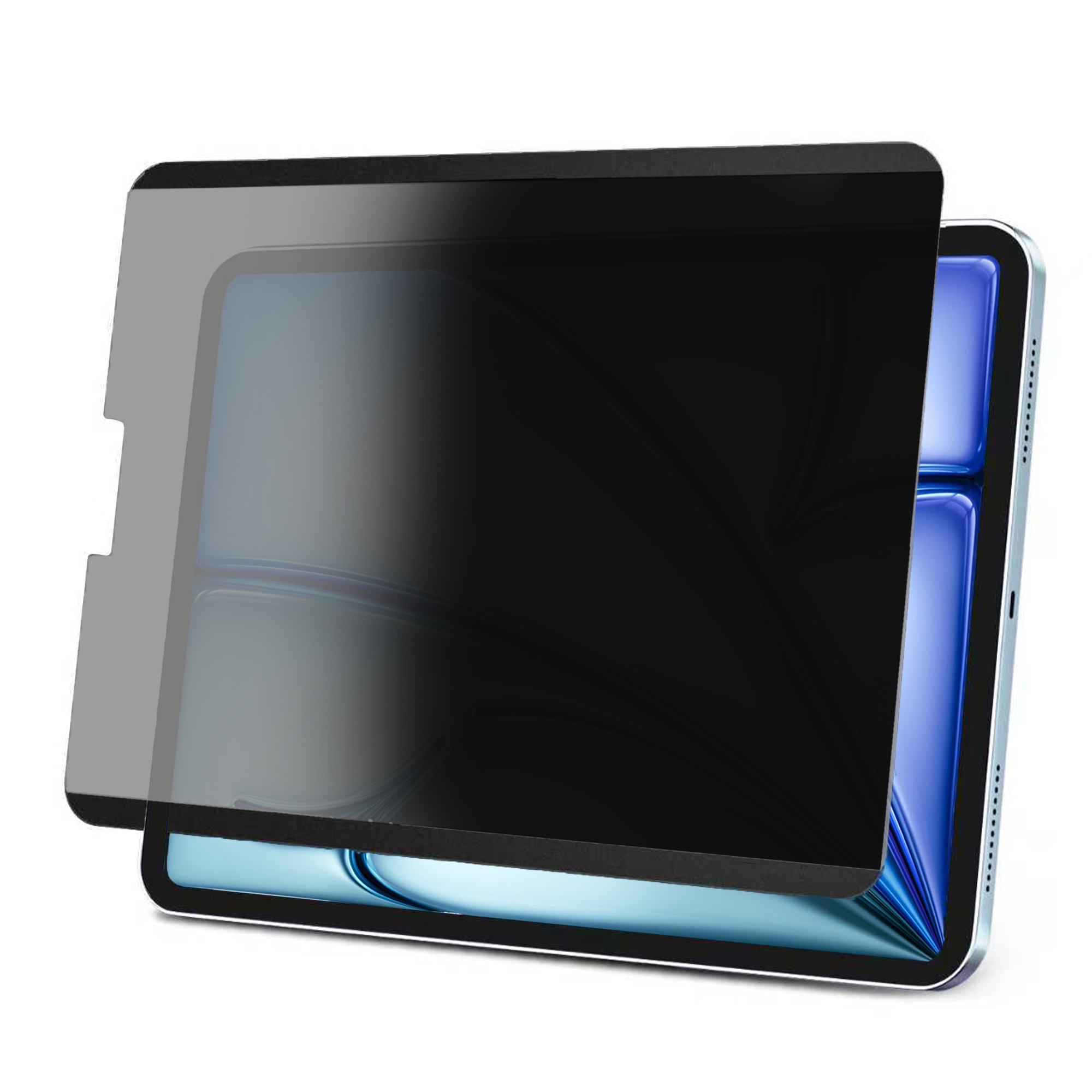 Accezz Magnetische Privacy Screenprotector voor de Apple iPad Pro 11 (2018/2020/2021/2022) / Air 5 (2022) / Air 4 (2020)