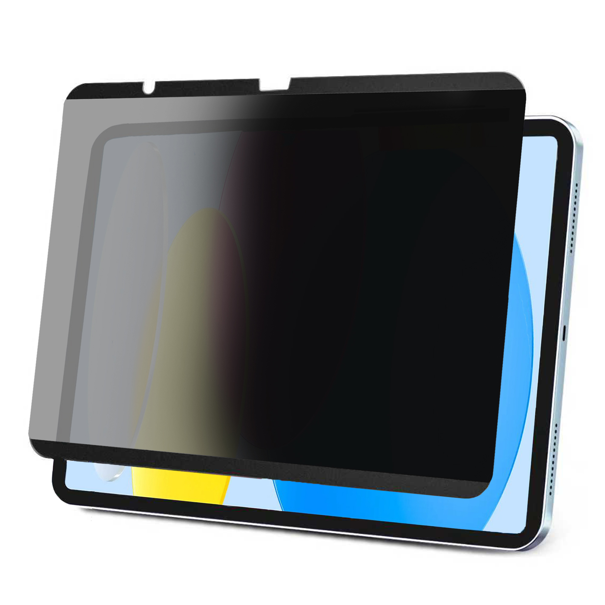 Accezz Magnetische Privacy Screenprotector voor de Apple iPad 11 (2025) 11 inch A16 / iPad 10 (2022) 10.9 inch