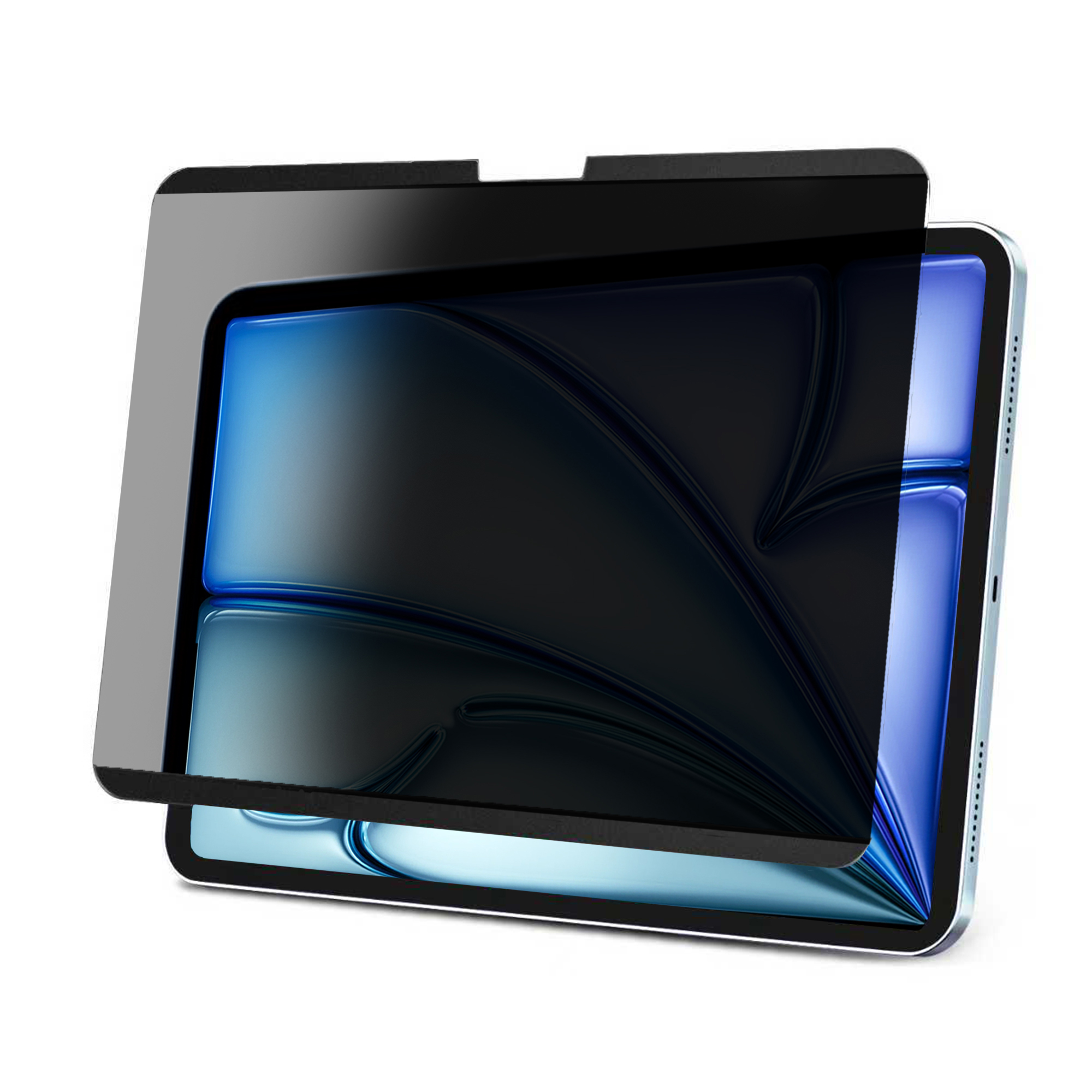 Accezz Magnetische Privacy Screenprotector voor de Apple iPad Air 13 inch (2026) M4 / (2025) M3 / (2024) M2
