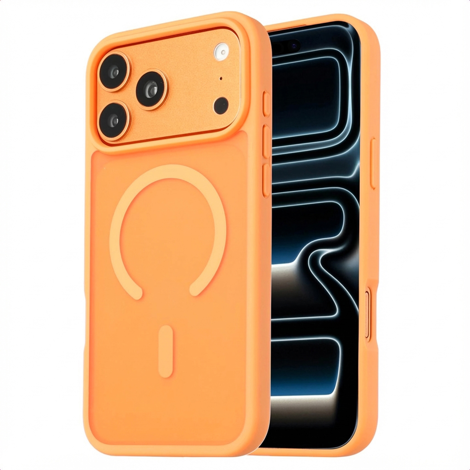 imoshion Color Guard Backcover met MagSafe voor de Apple iPhone 17 Pro Max - Oranje