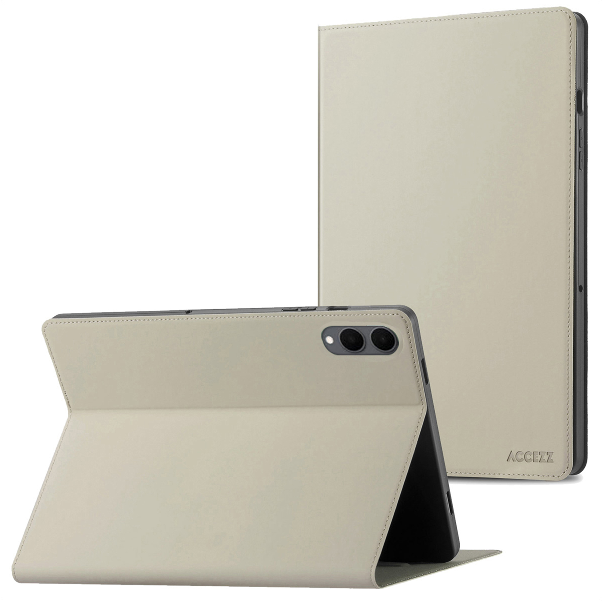 Accezz Coque tablette Classic Samsung Galaxy Tab S11 Ultra - Greige