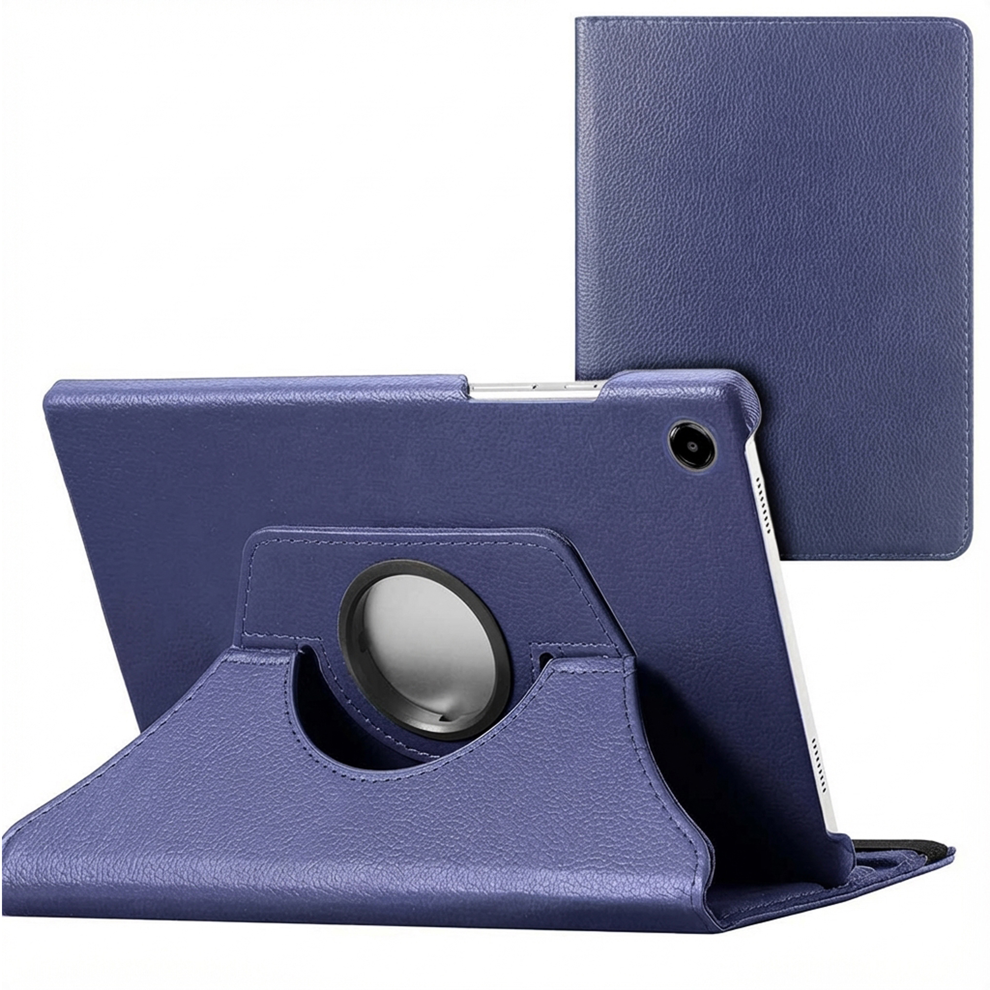 imoshion Coque tablette rotatif à 360° Samsung Galaxy Tab A11 / A9 8.7 pouces - Bleu foncé
