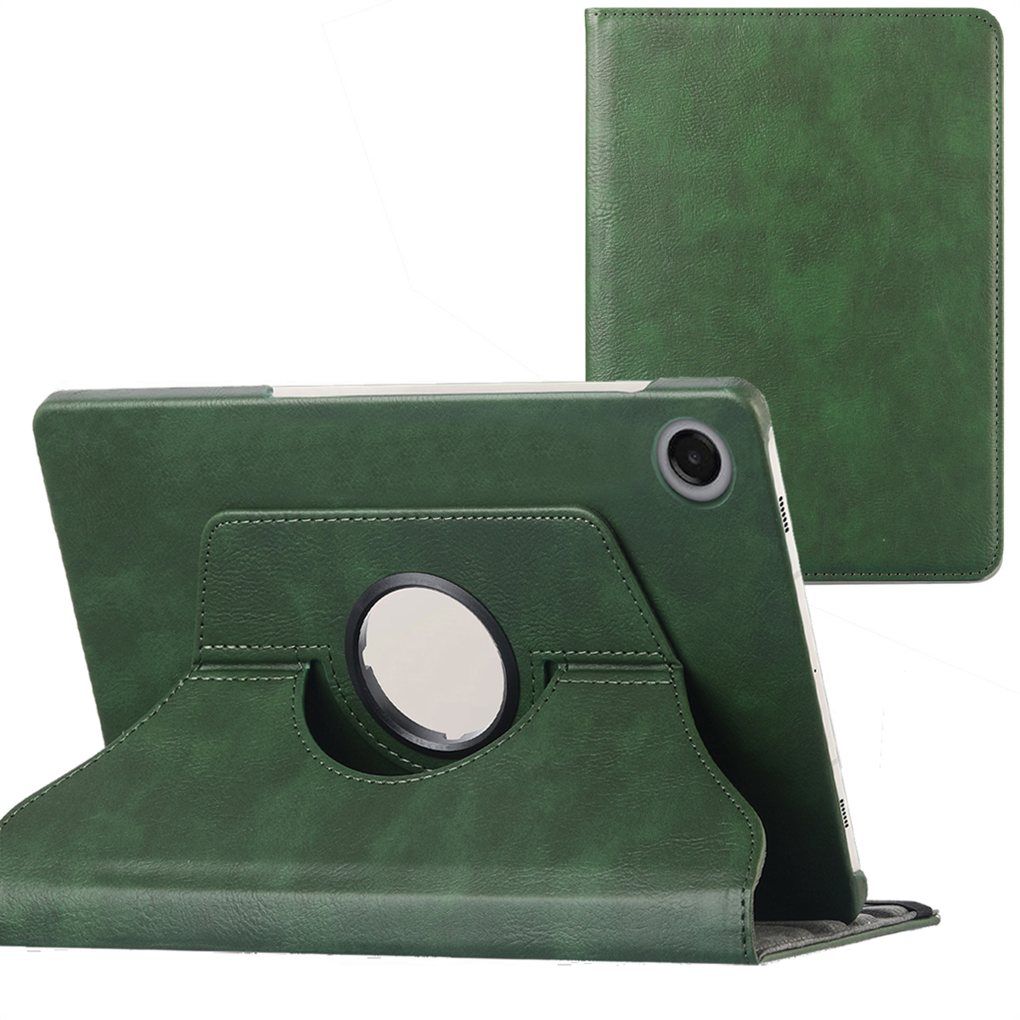 imoshion Coque tablette rotatif à 360° Samsung Galaxy Tab A11 / A9 8.7 pouces - Vert