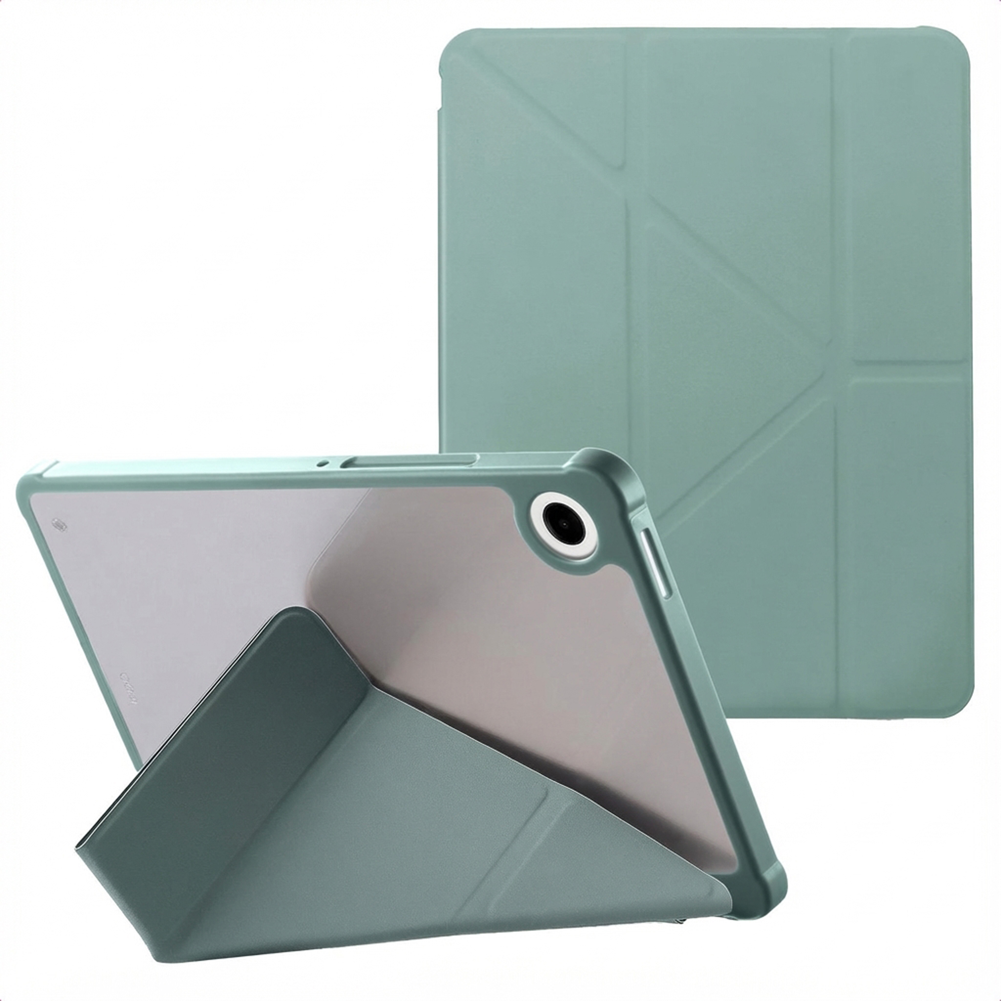 imoshion Origami Bookcase voor de Samsung Galaxy Tab A11 - Donkergroen