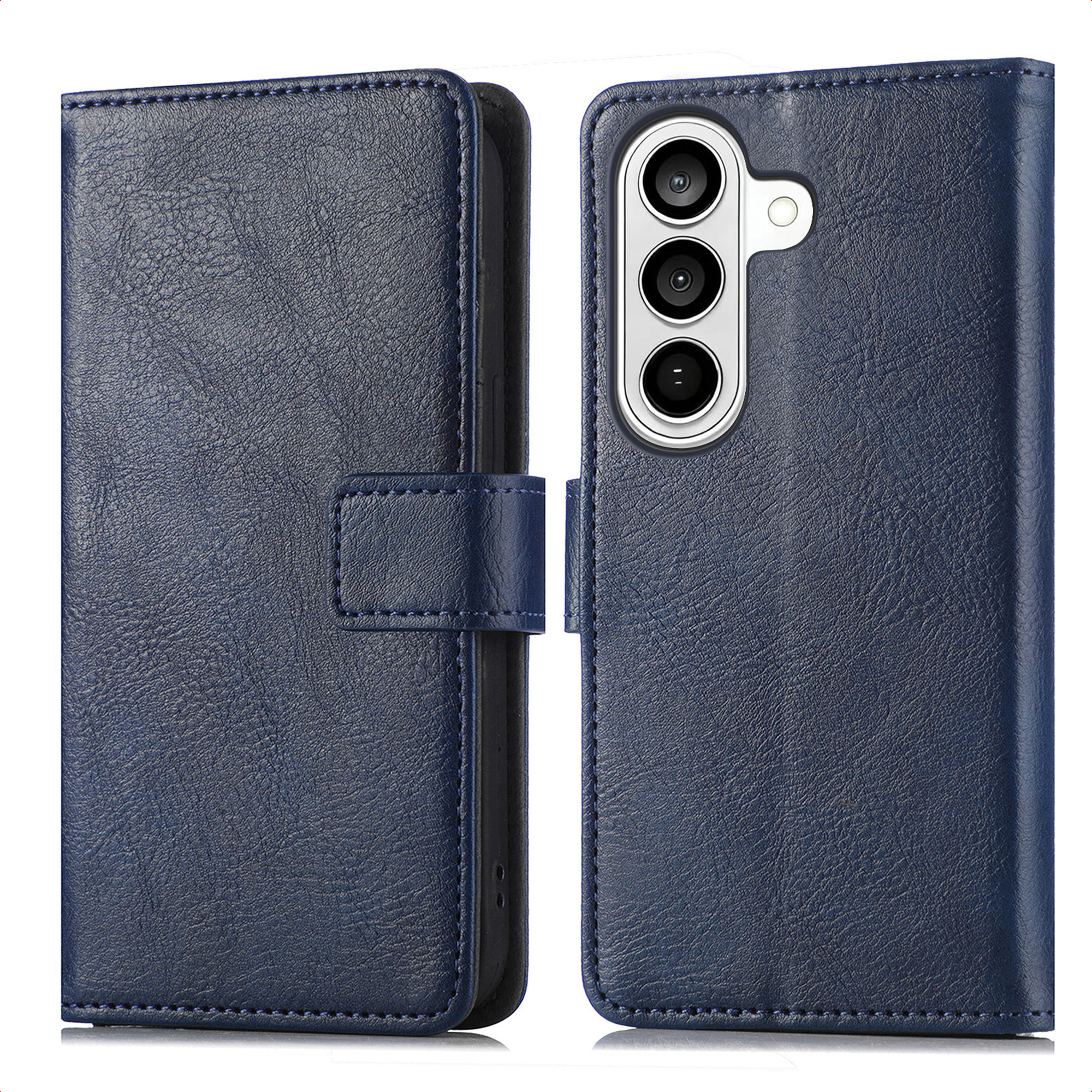 imoshion Luxe Bookcase voor de Samsung Galaxy S26 - Donkerblauw
