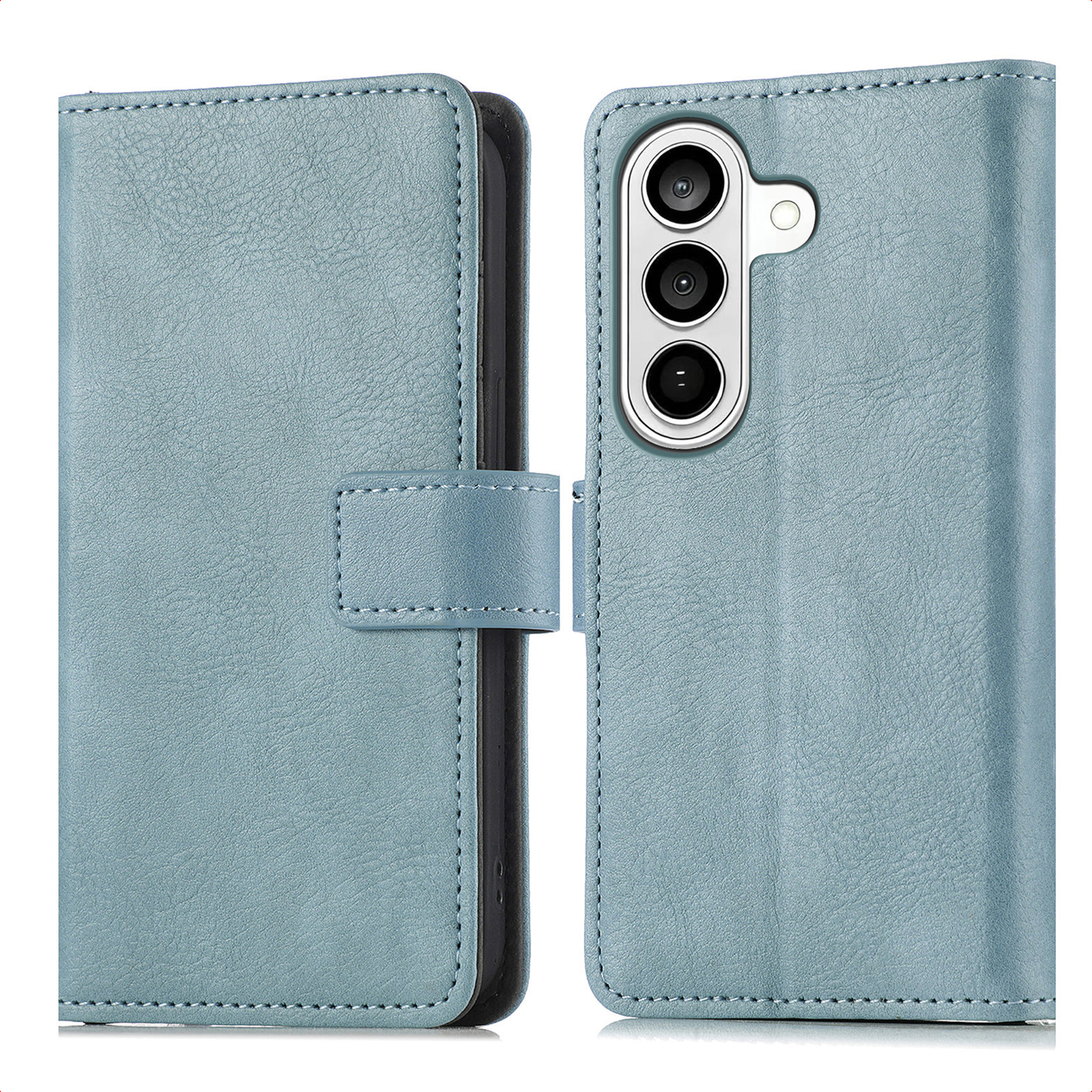 imoshion Luxe Bookcase voor de Samsung Galaxy S26 - Lichtblauw