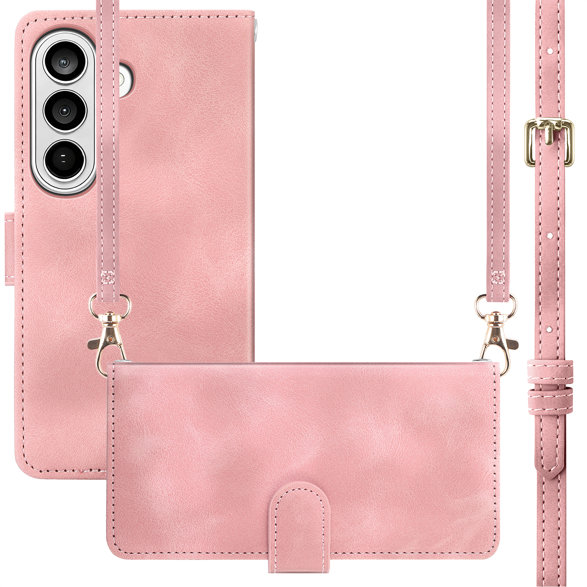 imoshion Bookcase met koord voor de Samsung Galaxy S26 - Roze