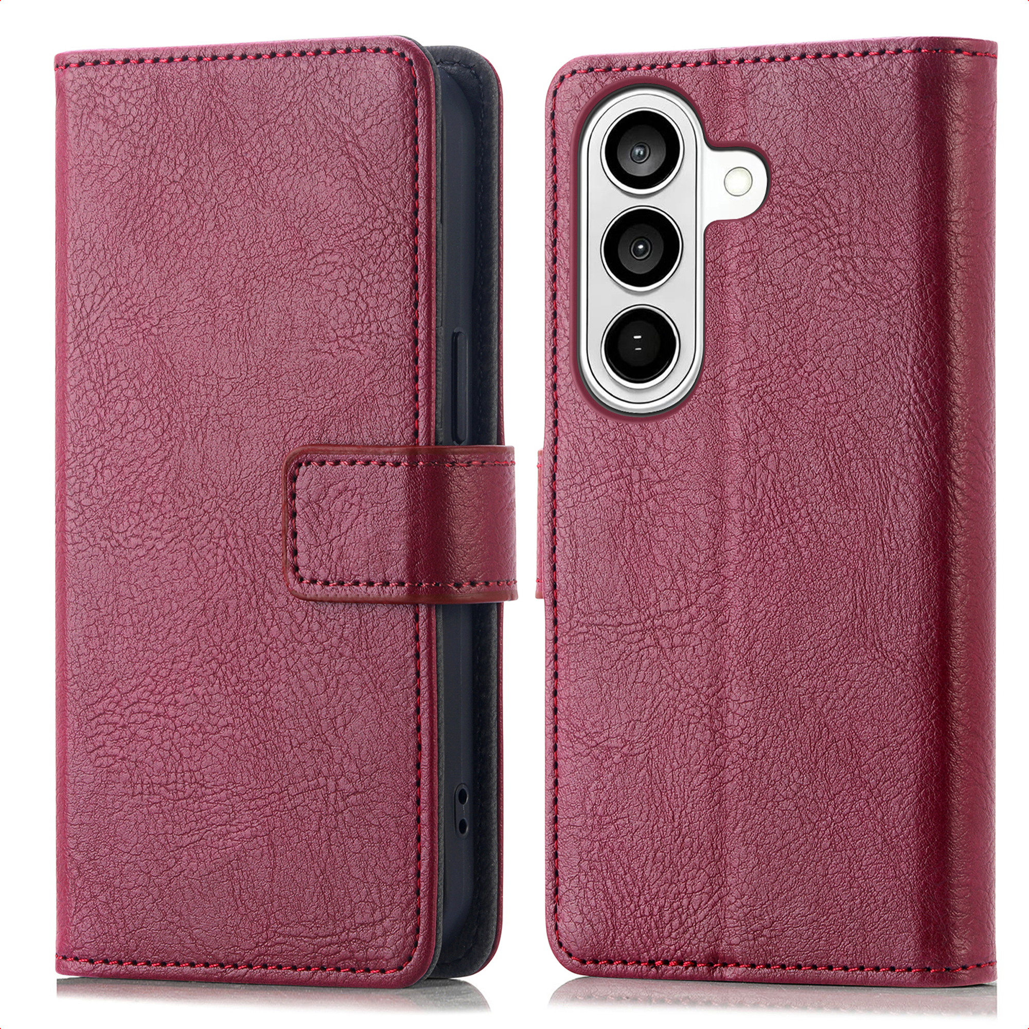 imoshion Luxe Bookcase voor de Samsung Galaxy S26 Plus - Bordeaux